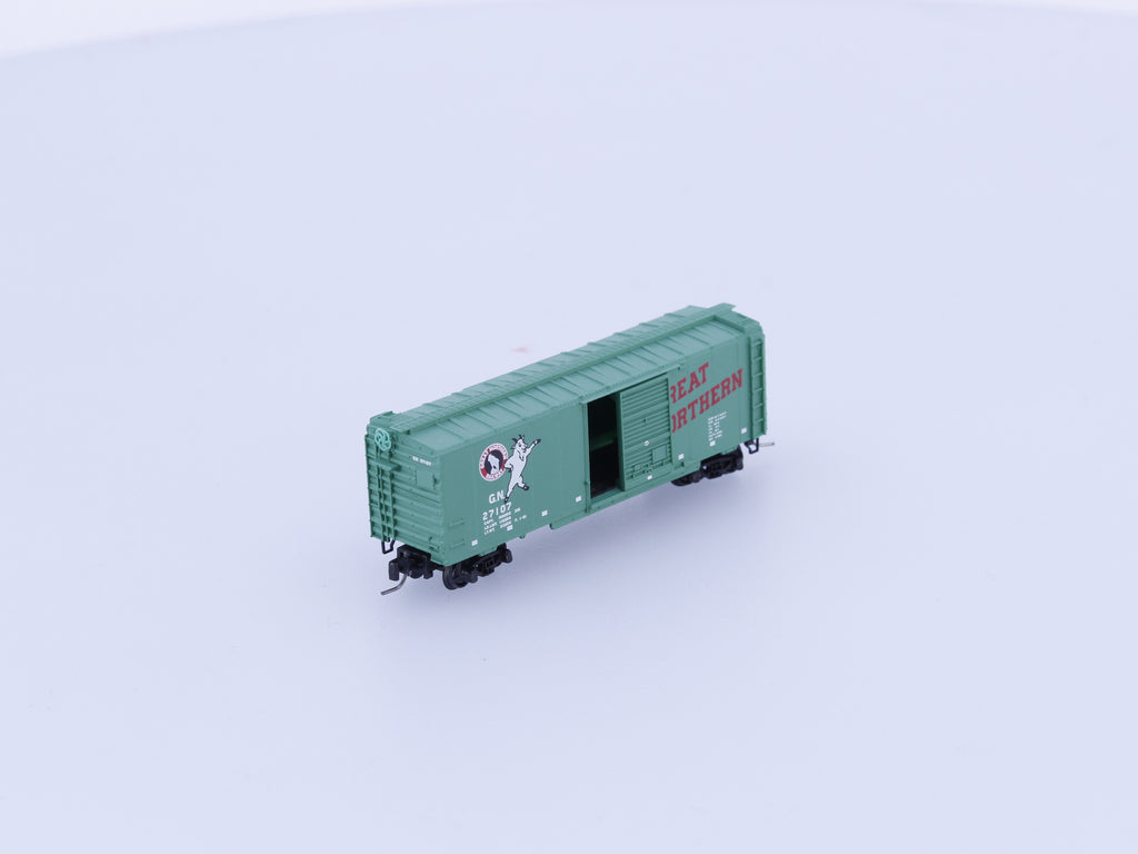 Micro Trains 500 00 441 Z 40' Standard Box Car Single Door Great Northern (GN) 27107 (#2)