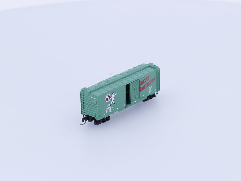 Micro Trains 500 00 442 Z 40' Standard Box Car Single Door Great Northern (GN) 27163