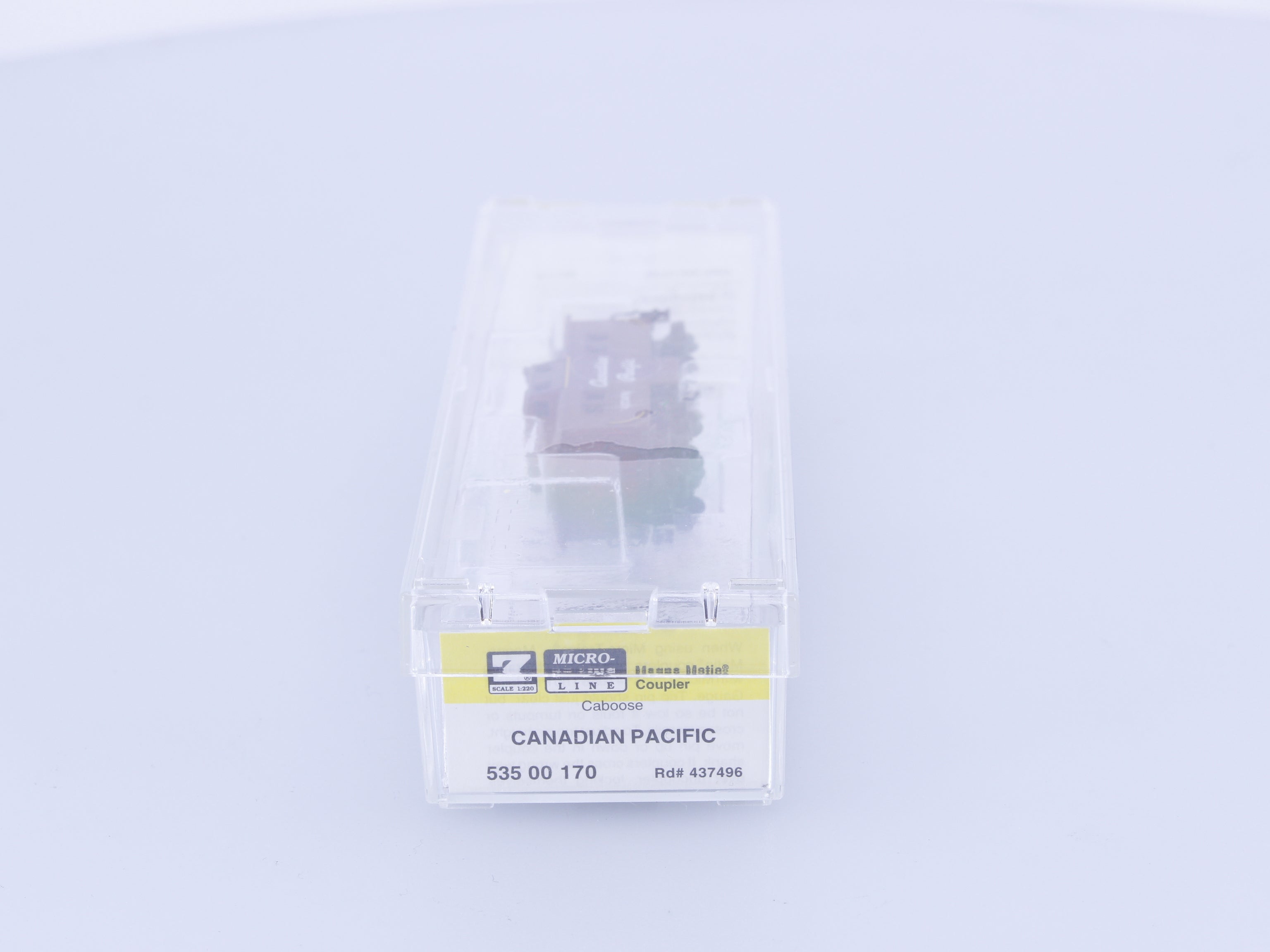 Micro Trains 535 00 170 Z Caboose Canadian Pacific (CP) 437496 (#1)
