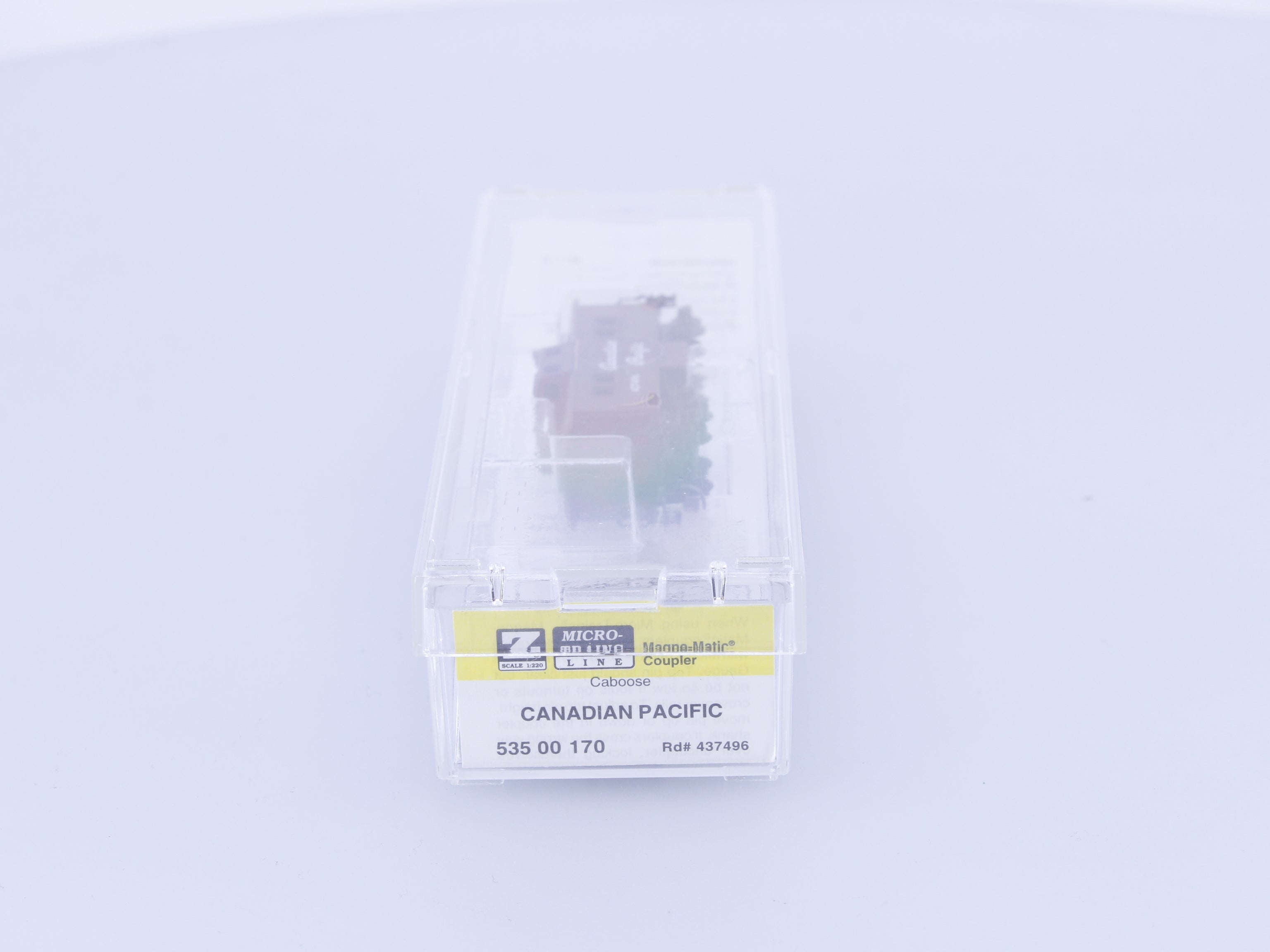 Micro Trains 535 00 170 Z Caboose Canadian Pacific (CP) 437496 (#2)