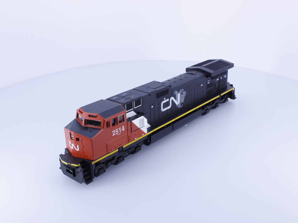 Athearn 4922 HO C44-9W Diesel Locomotive Canadian National (CN) 2514 Analog DC