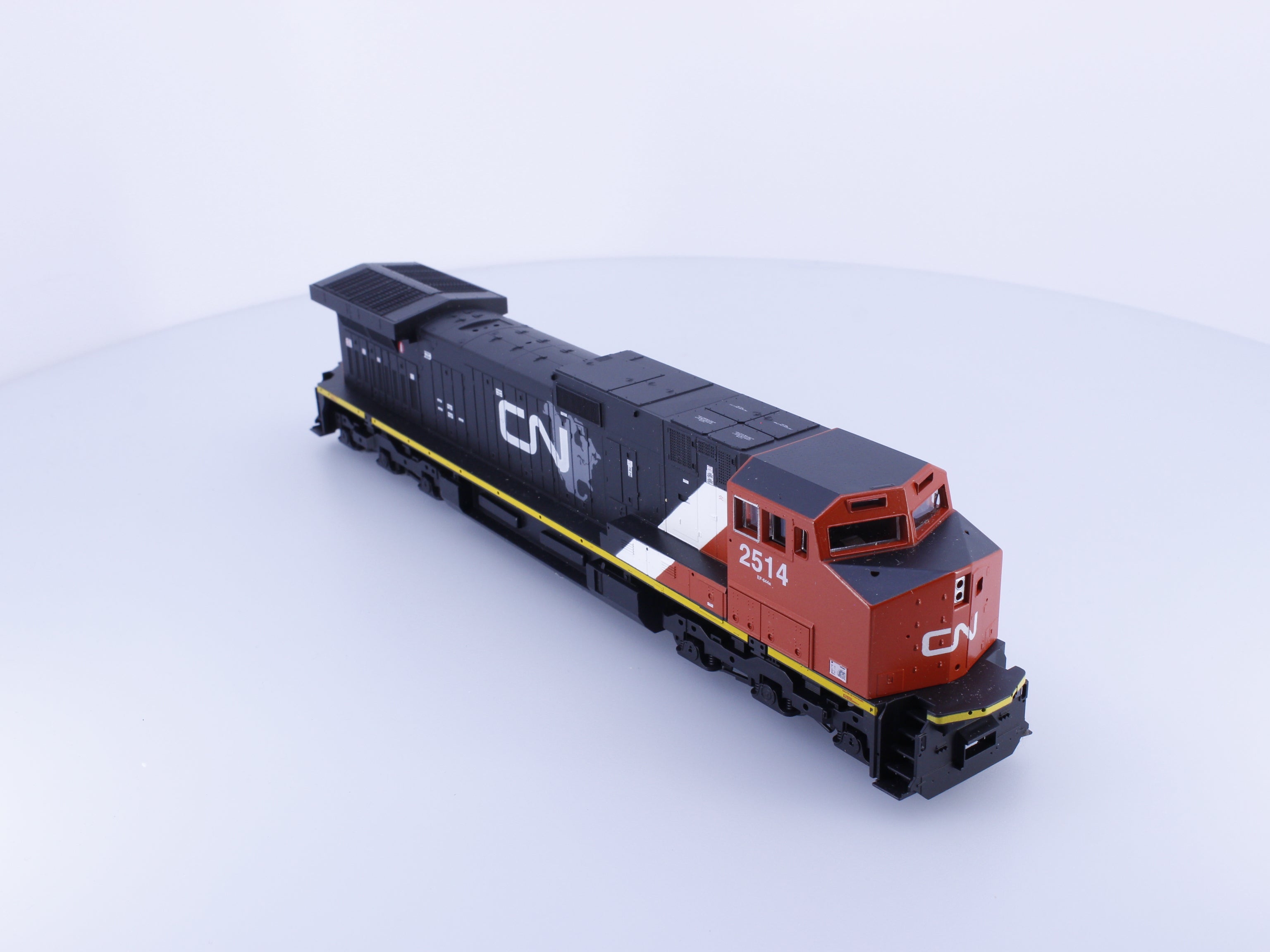 Athearn 4922 HO C44-9W Diesel Locomotive Canadian National (CN) 2514 Analog DC