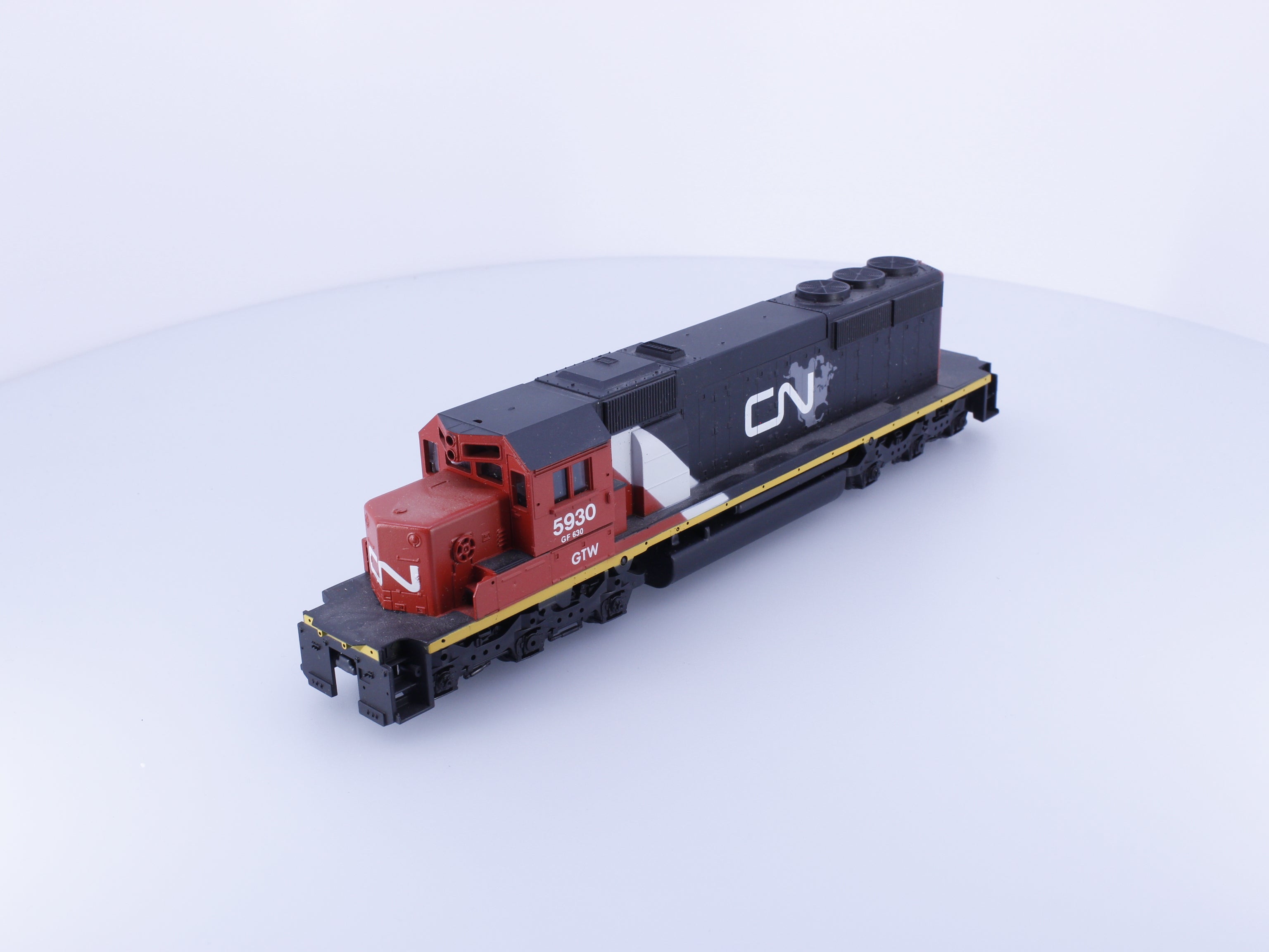Athearn 4471 HO SD40-2 Diesel Locomotive Dummy Only GTW Canadian National (CN) 5930