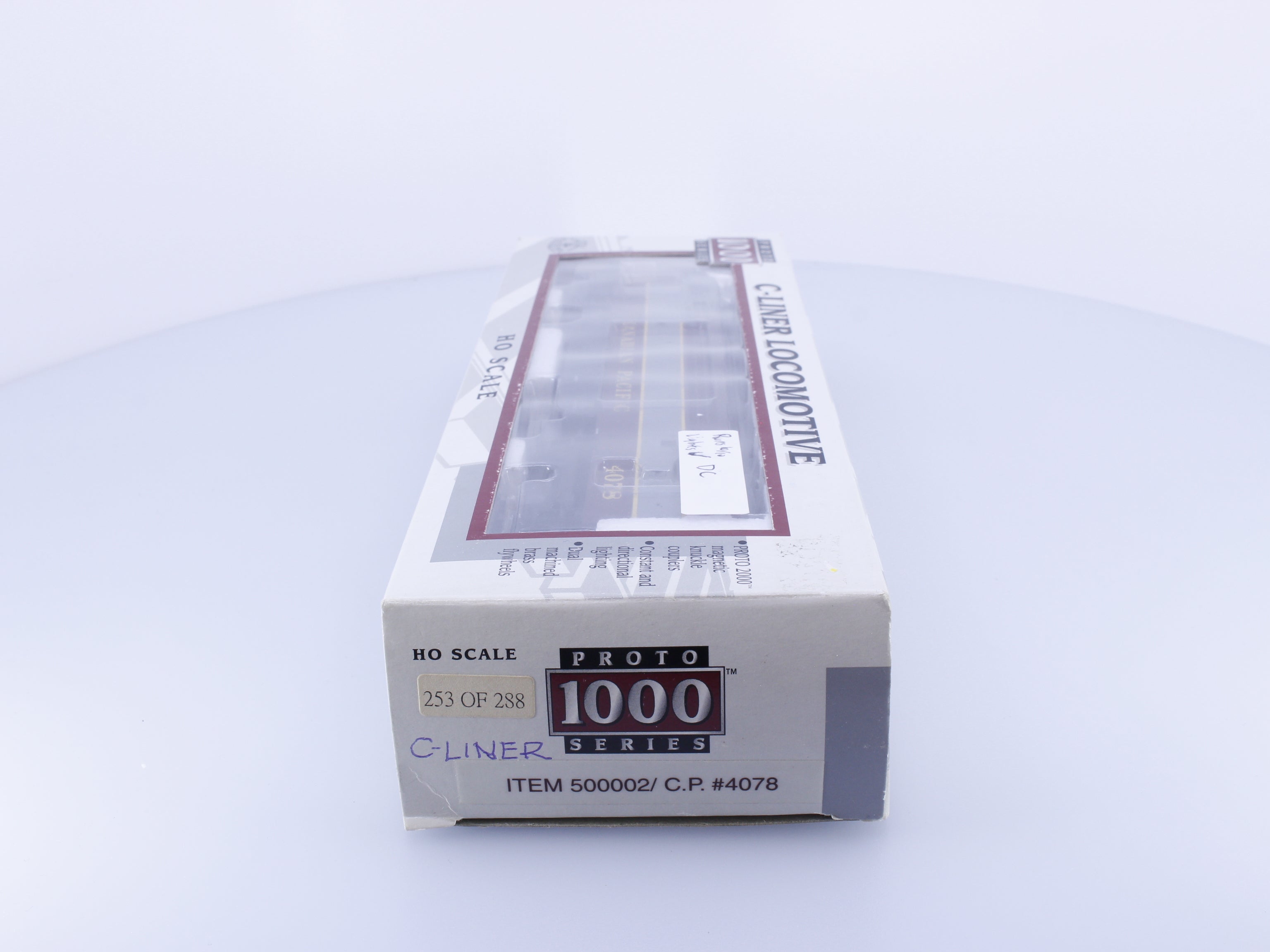 Proto 1000 500002 HO C-Liner Powered A Unit Diesel Locomotive Canadian Pacific (CP) 4078 Analog DC