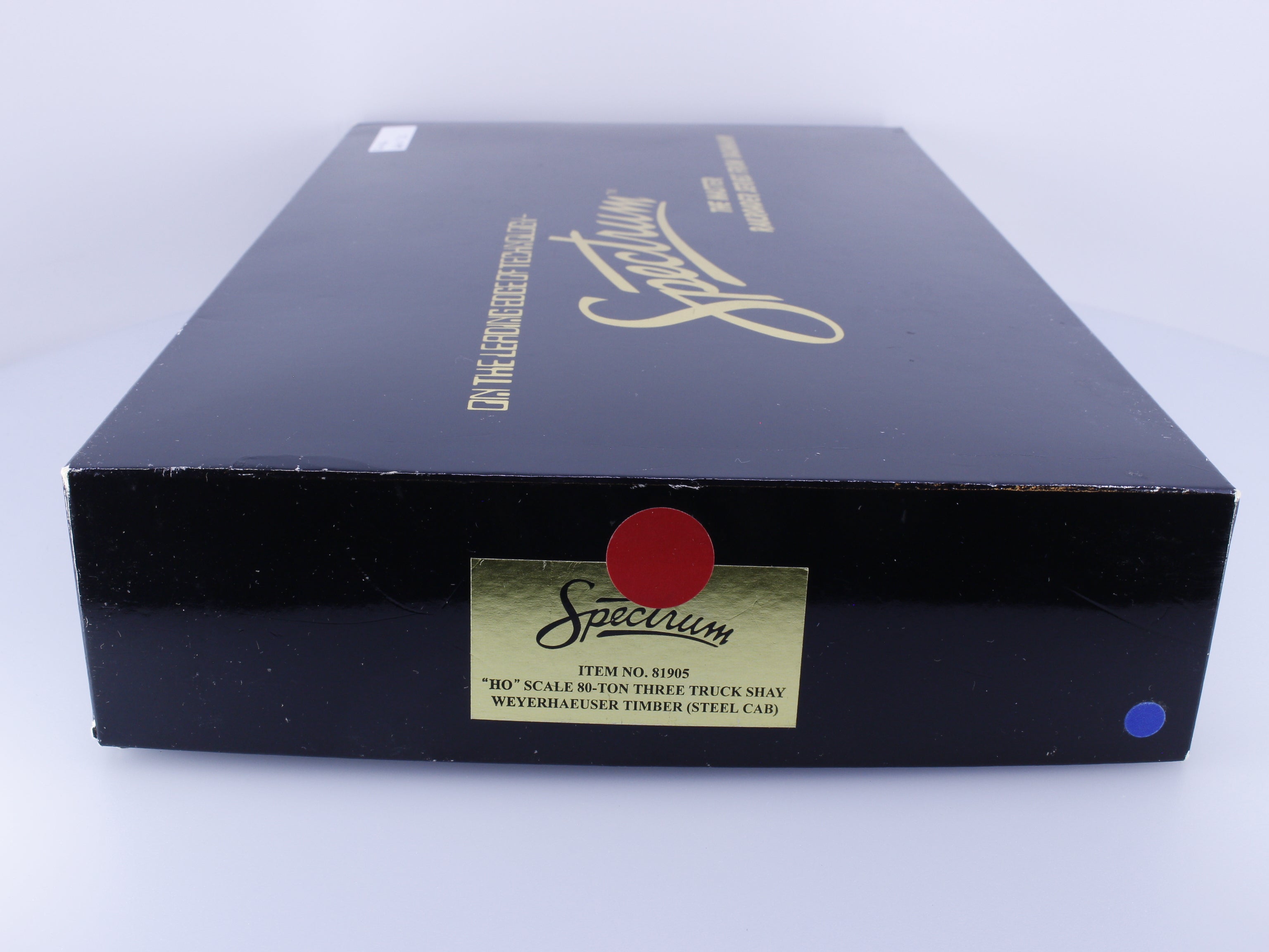 Spectrum 81905 HO 80 Ton Three Truck Shay Steam Locomotive Weyerhaeuser Timber 5 Analog DC