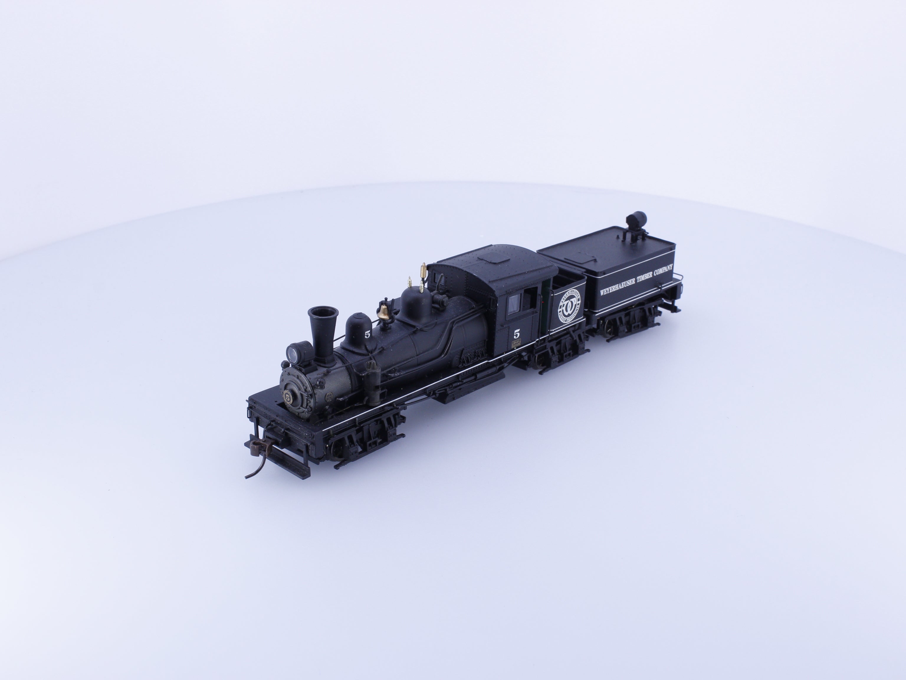 Spectrum 81905 HO 80 Ton Three Truck Shay Steam Locomotive Weyerhaeuser Timber 5 Analog DC