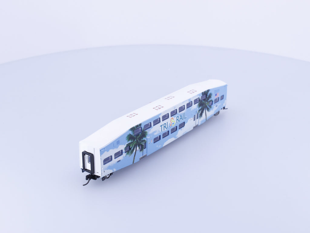 Athearn 10145 N TriRail Bombardier Coach Car Florida East Coast (FEC) 1005
