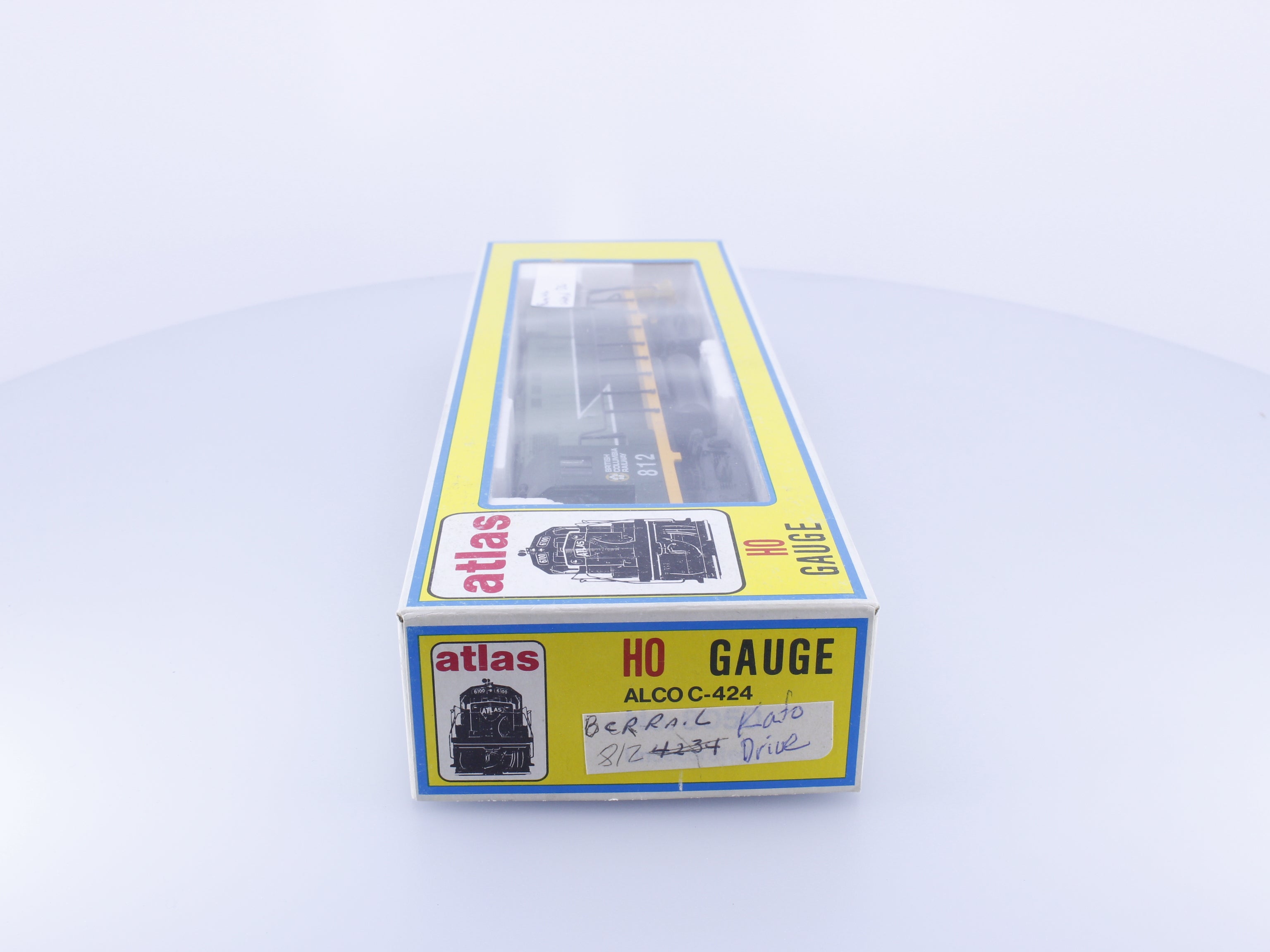 Atlas 8050 HO Alco C424 Diesel Locomotive BC Rail (BCOL) 812 Analog DC
