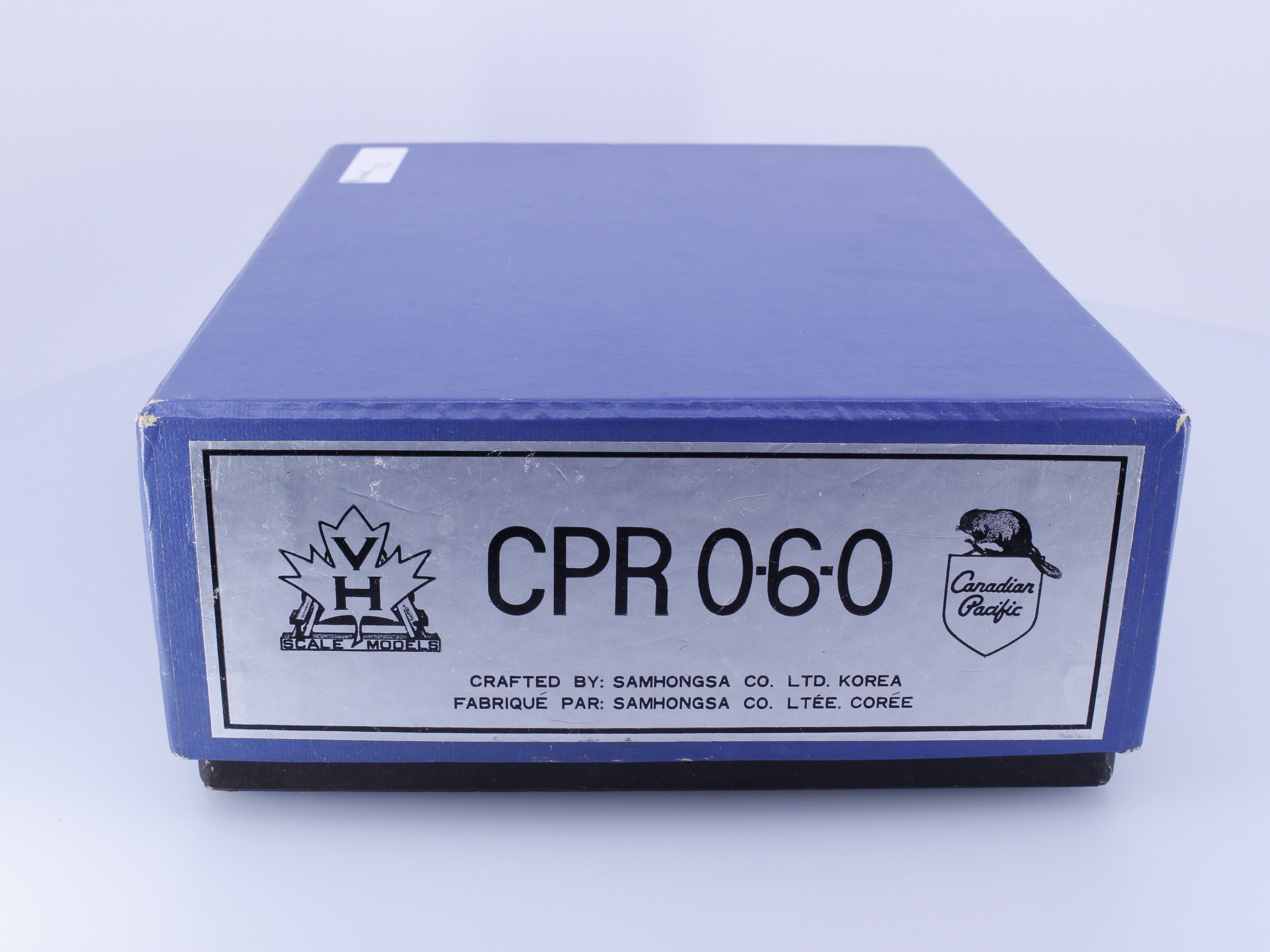 Van Hobbies CPR060 HO Brass 0-6-0 Steam Locomotive Factory Painted Canadian Pacific (CP) 6292 Analog DC