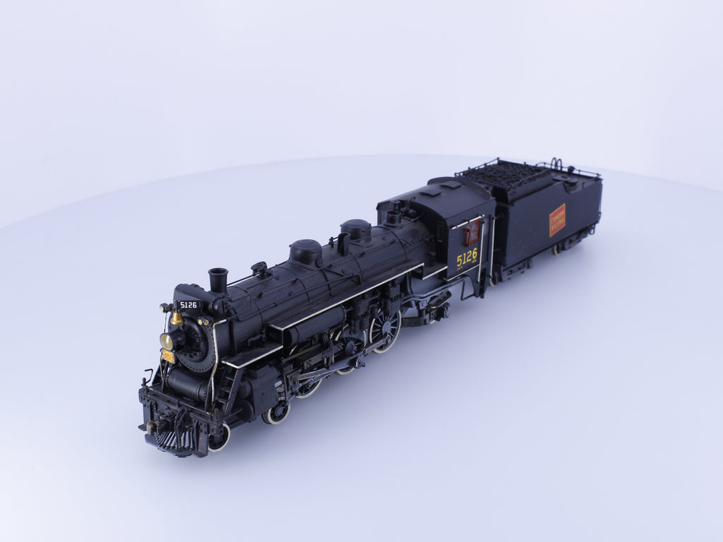 Van Hobbies CNR462J4E HO Brass 4-6-2 J4e Pacific Steam Locomotive Professionally Painted Canadian National (CN) 5126 Analog DC
