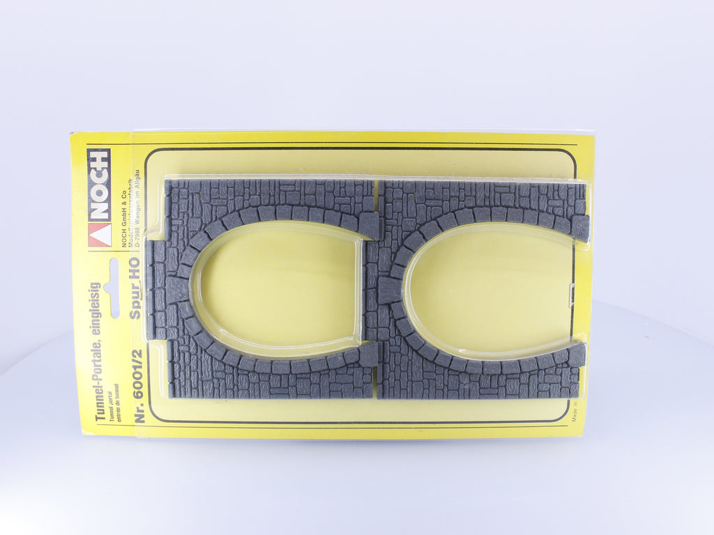 Noch 6001/2 HO Tunnel Portals Single Track