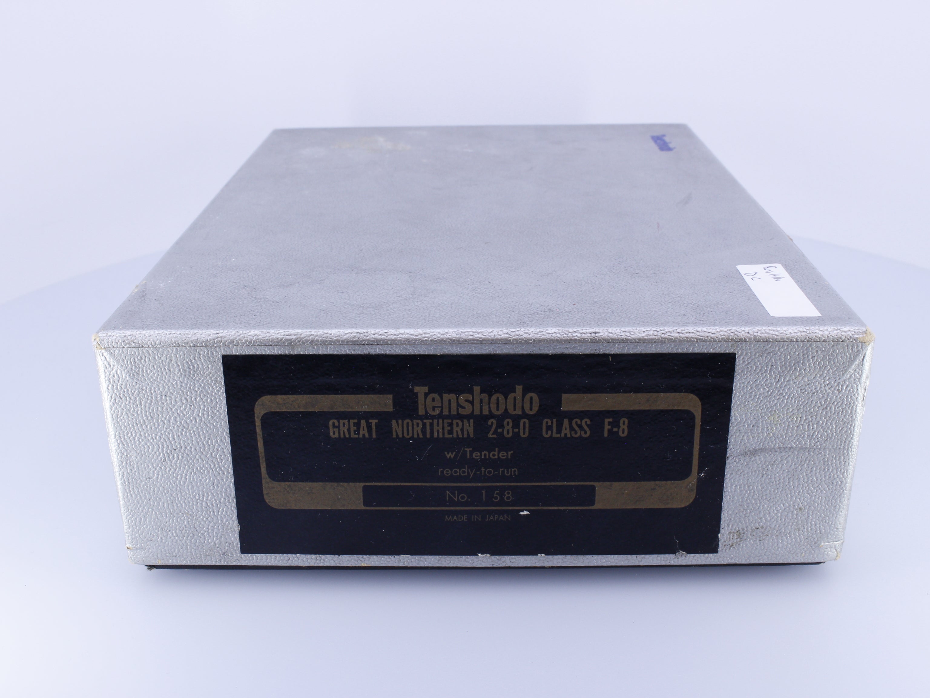 Tenshodo 158 HO Brass 2-8-0 Class F-8 Steam Locomotive Great Northern (GN) 1257 Analog DC