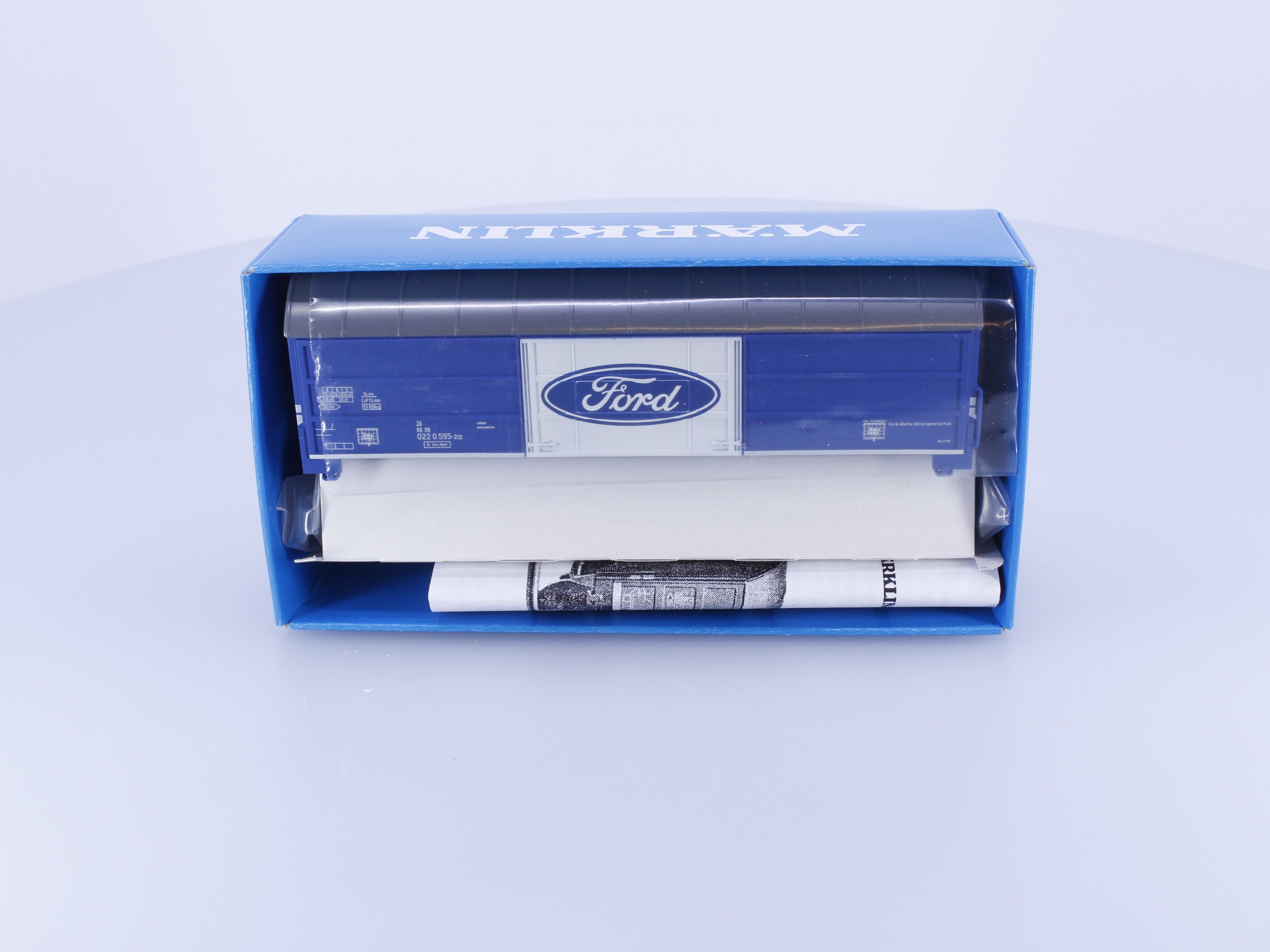 Marklin 48159 HO DB Bausatz Ford Guterwagen Kit 595-2