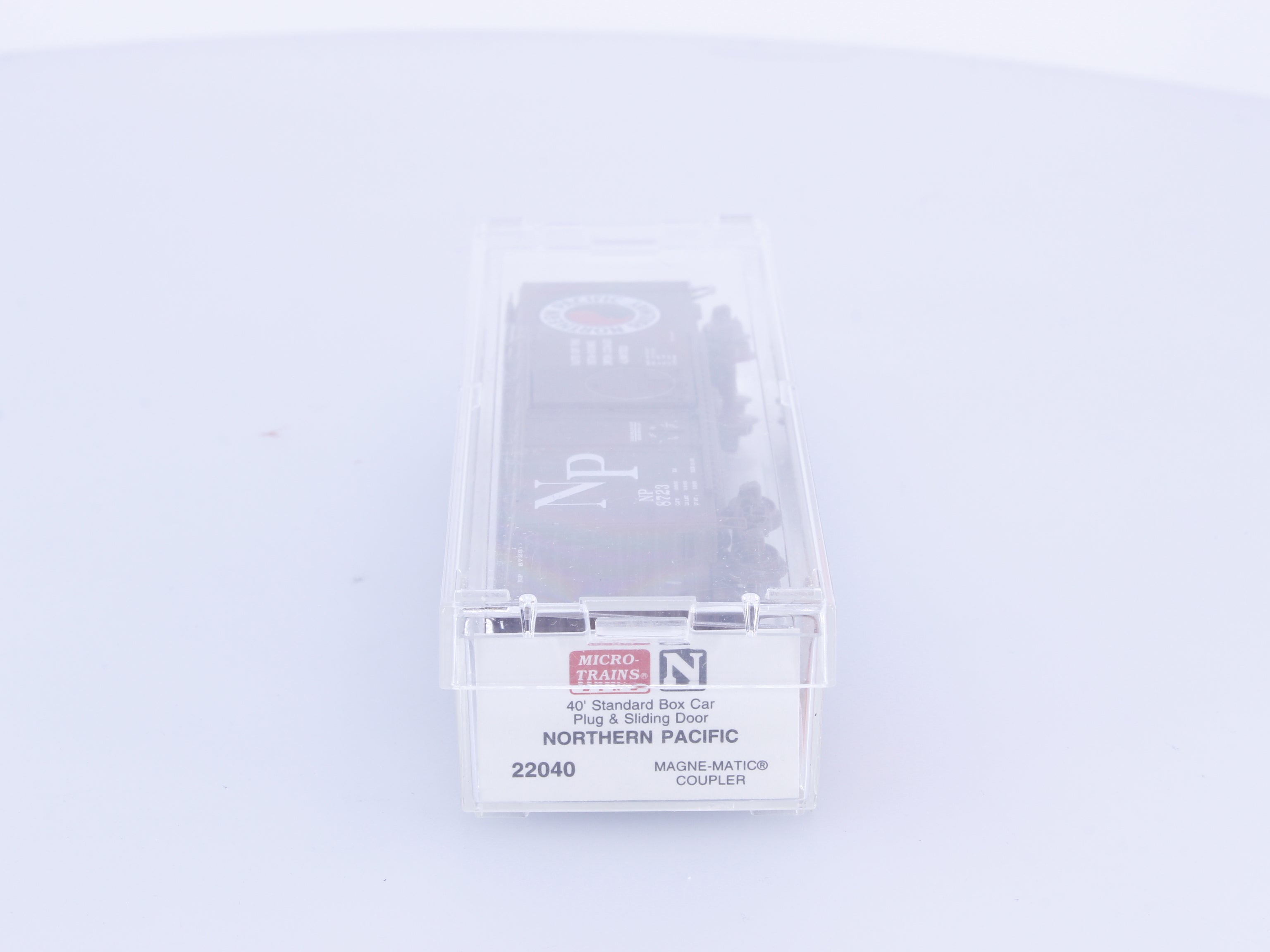 Micro Trains 22040 N 40' Steel Combo Door Boxcar Northern Pacific (NP) 8723