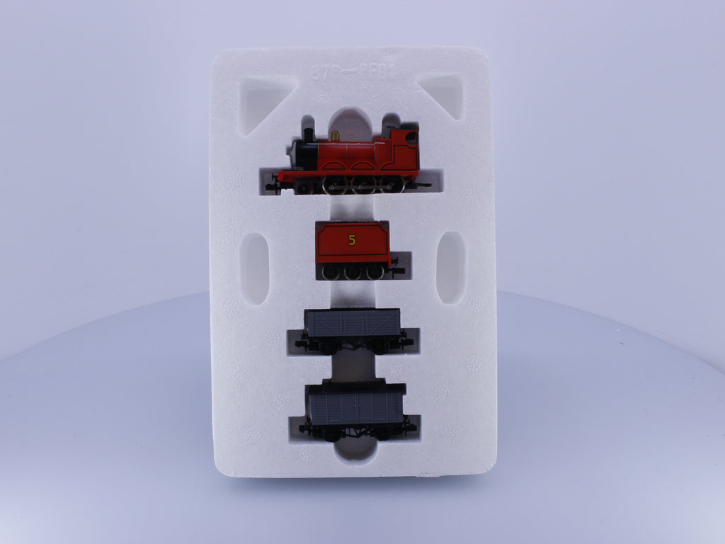 Tomix 93802 N James Steam Locomotive and 2 Freight Cars Analog DC (#1)