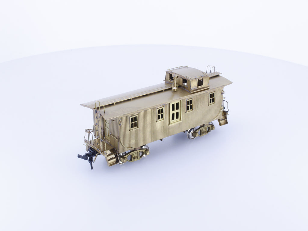 Gem Models TM302 HO Brass Wood Sided Caboose Illinois Central (IC) 9405