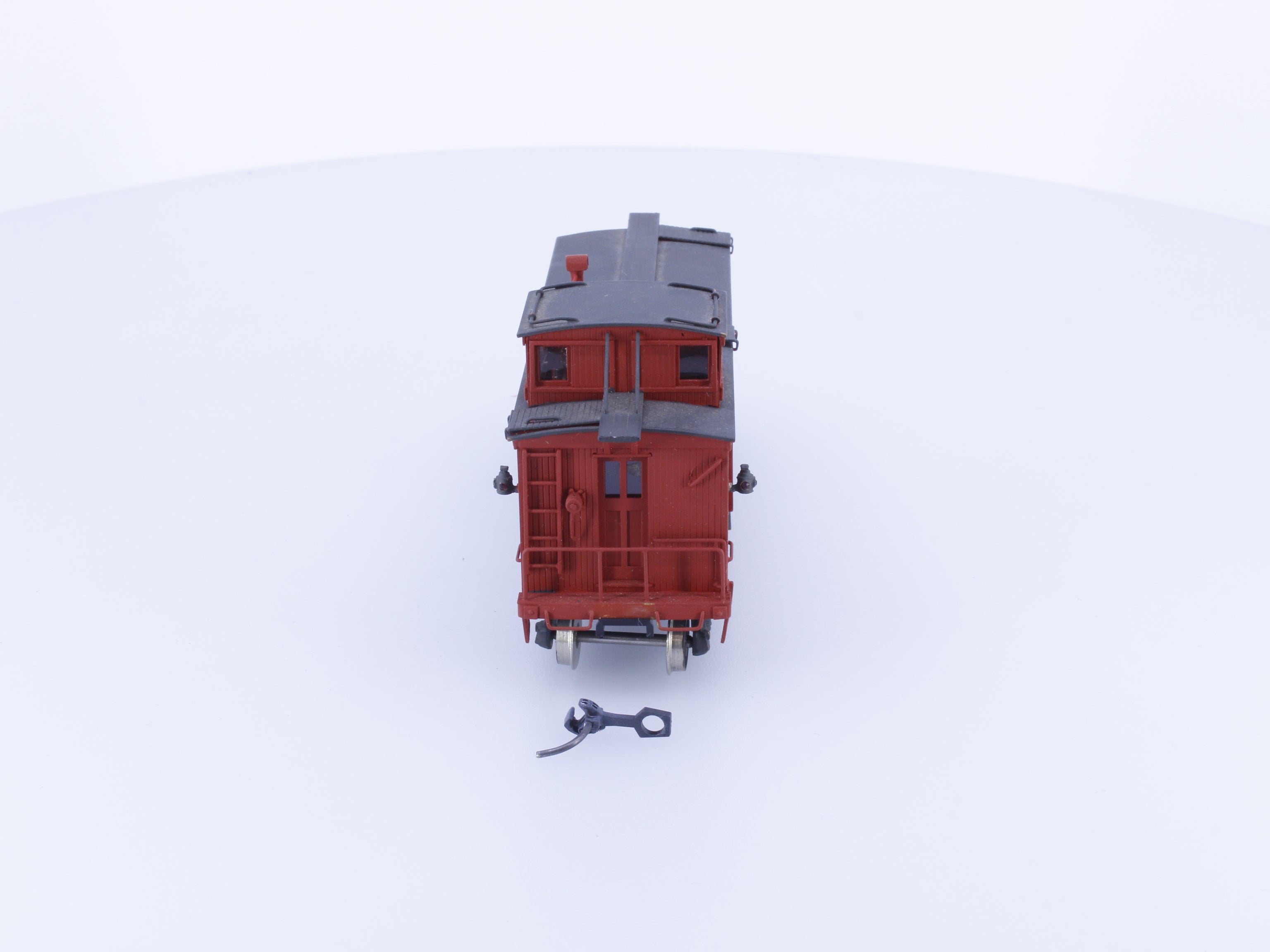 Unknown NCR18 HO Brass Caboose Painted NCR 18