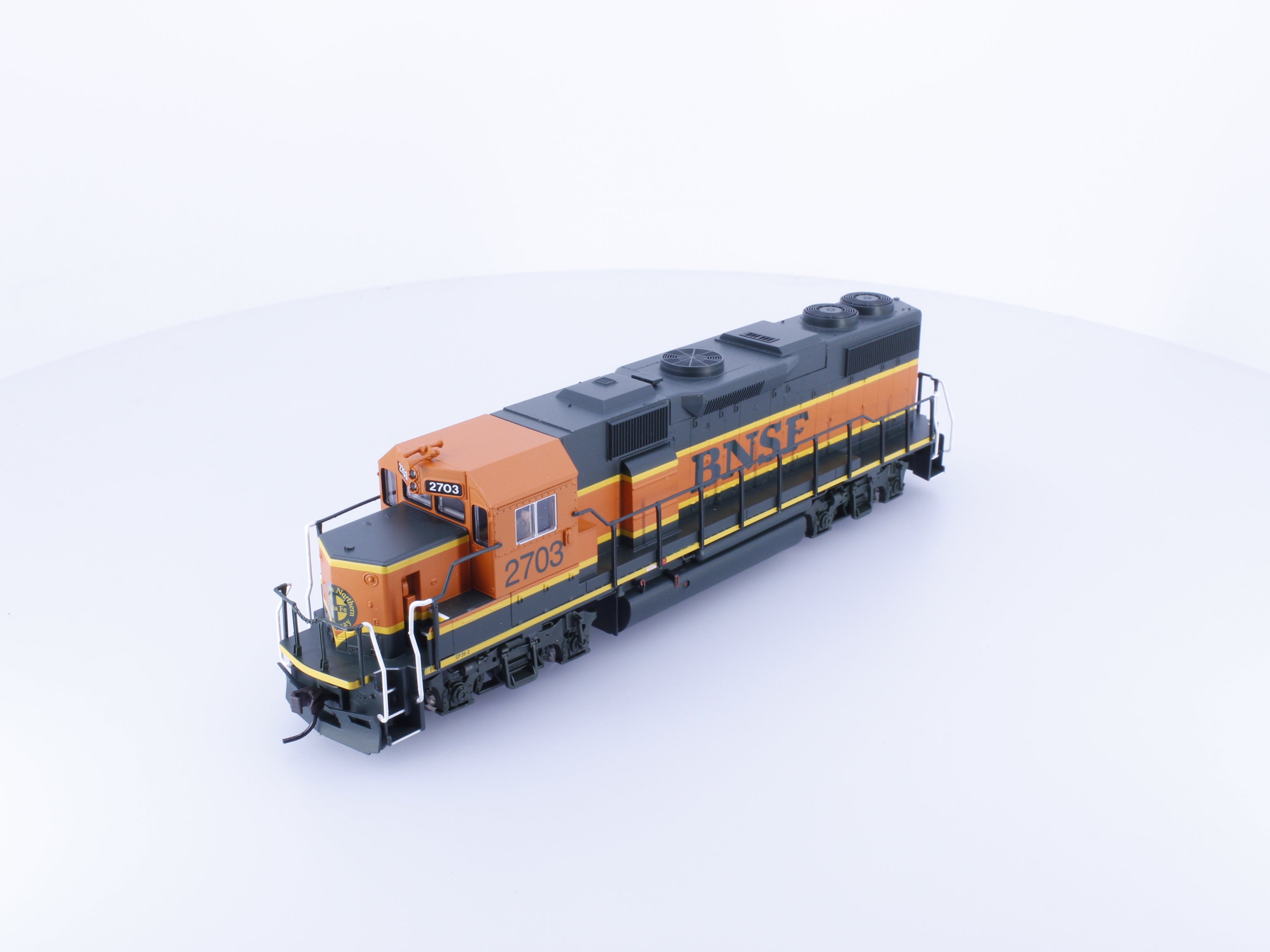 Atlas Trainman 10000936 HO GP39-2 Phase 2 Diesel Locomotive Burlington Northern (BN) 2703 DCC Ready