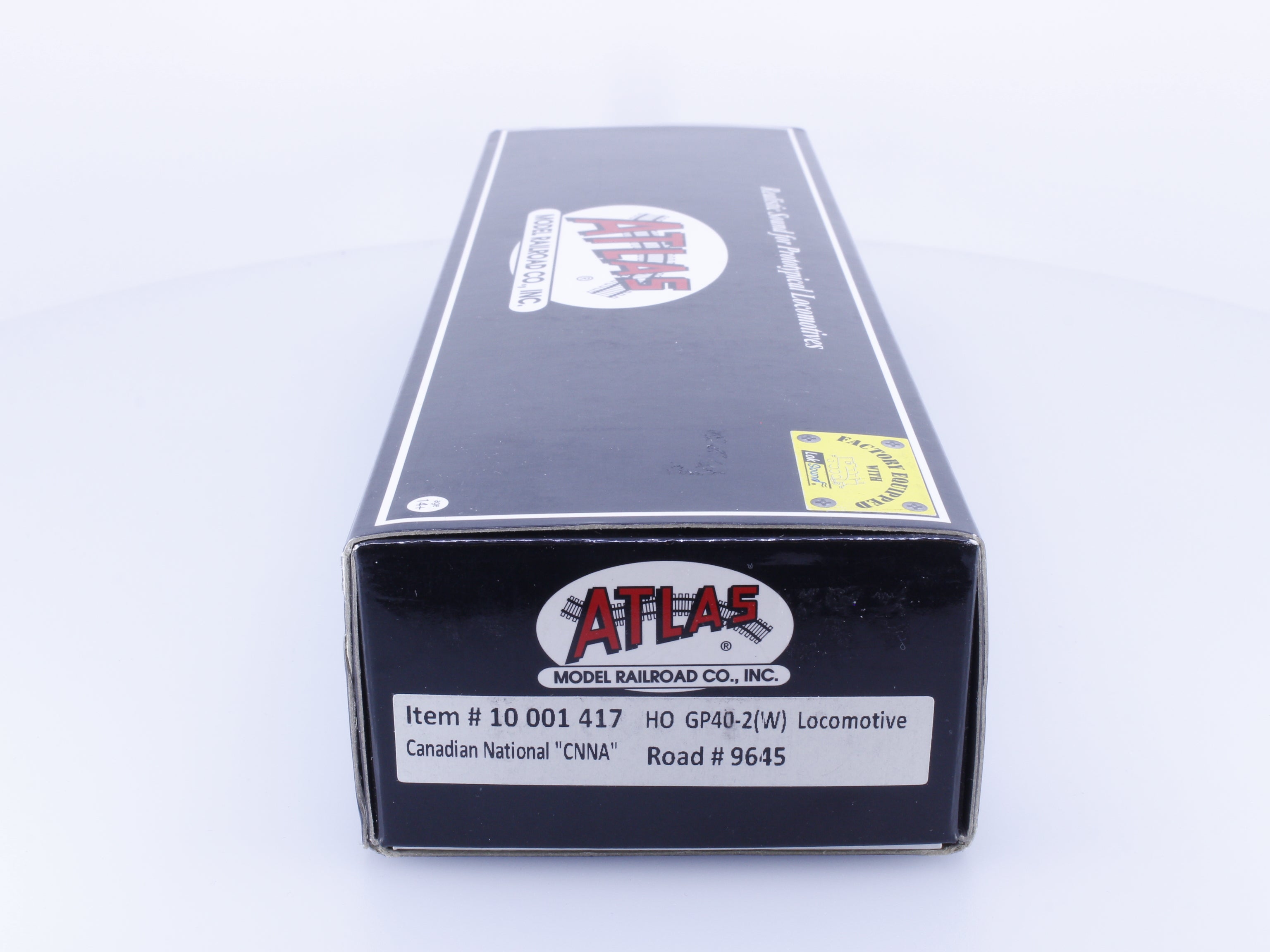 Atlas 10001417 HO GP40-2(W) Diesel Locomotive CNNA Canadian National (CN) 9645 DCC & Sound
