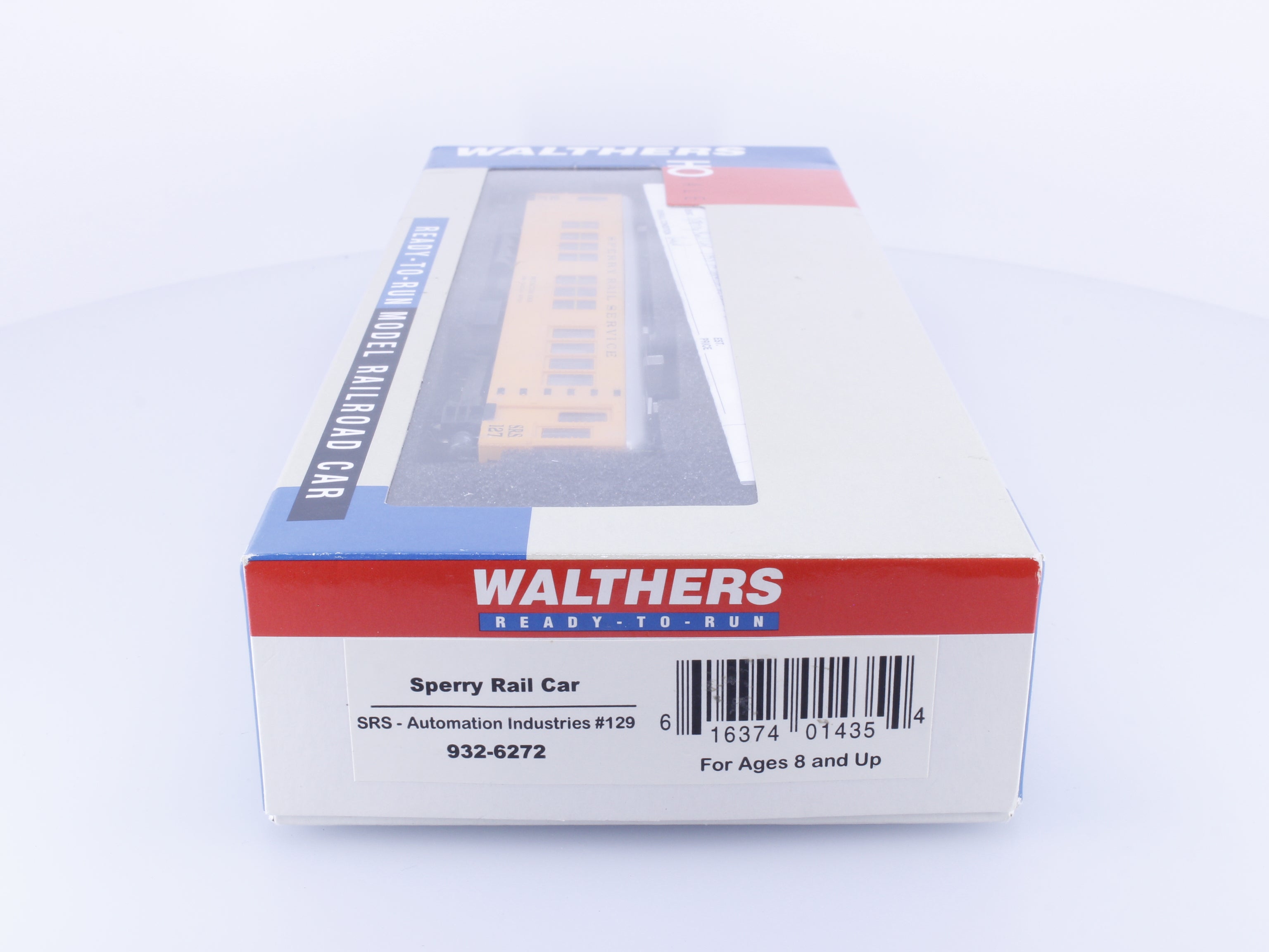 Walthers 932-6272 HO Sperry Rail Car Detection Car SRS Automation Industries 129 Analog DC