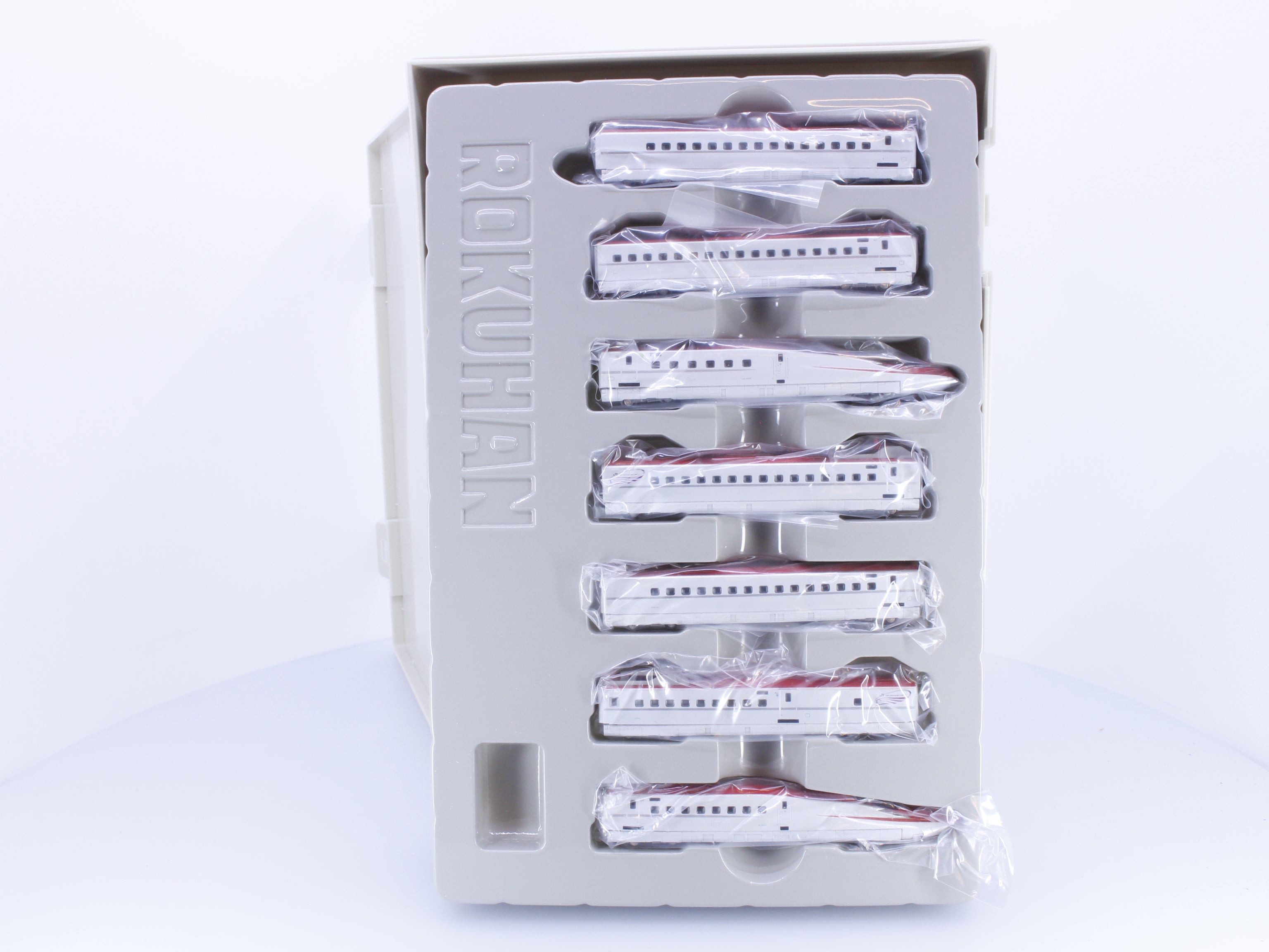 Rokuhan T029-1/-2 Z E6 Type Shinkansen Komachi 7 Piece Set Analog DC
