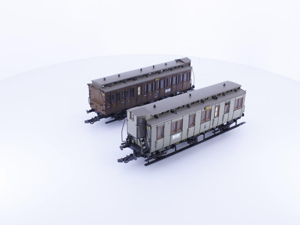 Roco 44013 HO KPEV 2 Pair Passenger Cars