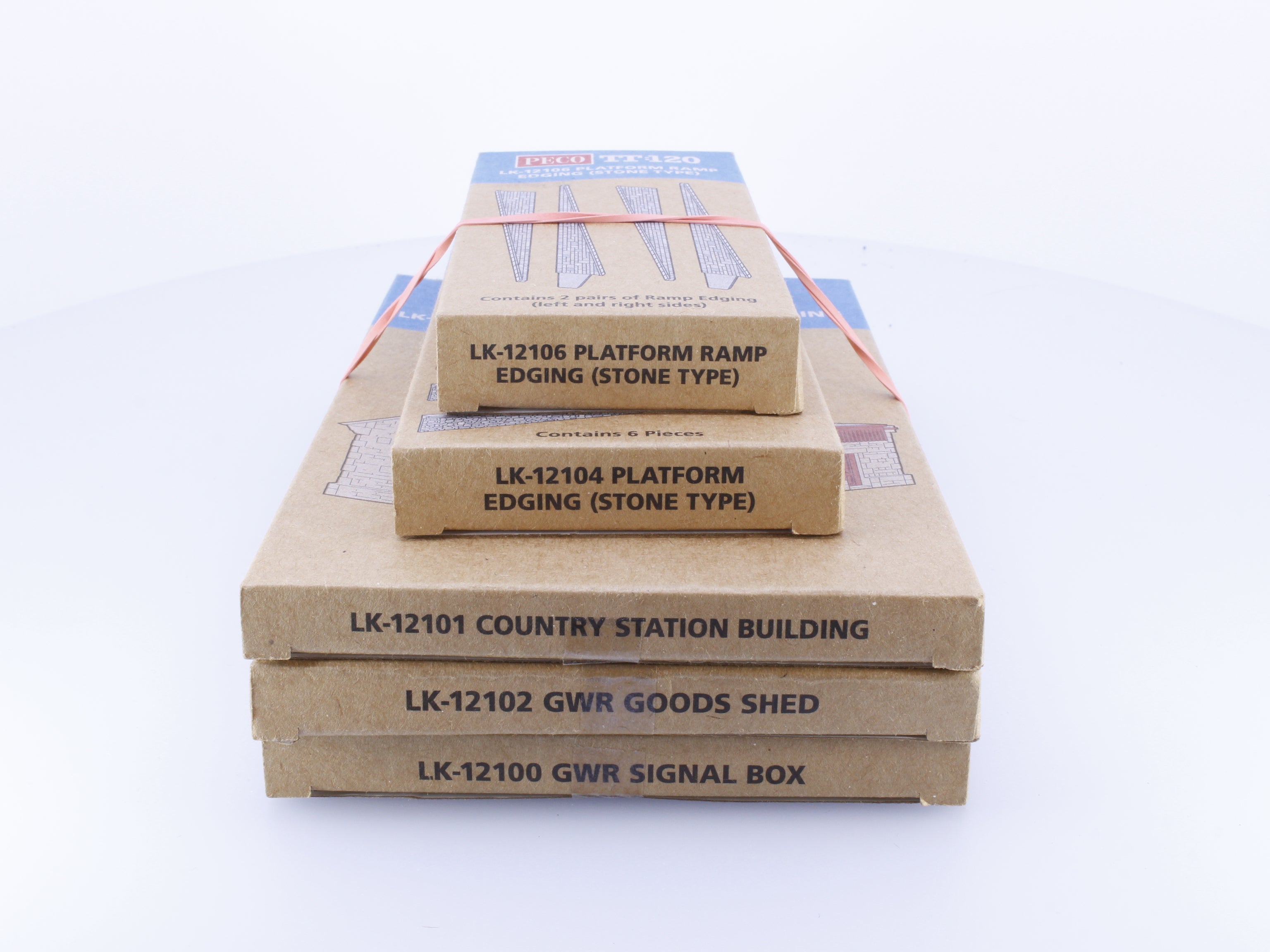 Peco MISC-LK#'s TT 3x Misc Structures, Platform Edging, and Ramp Edging