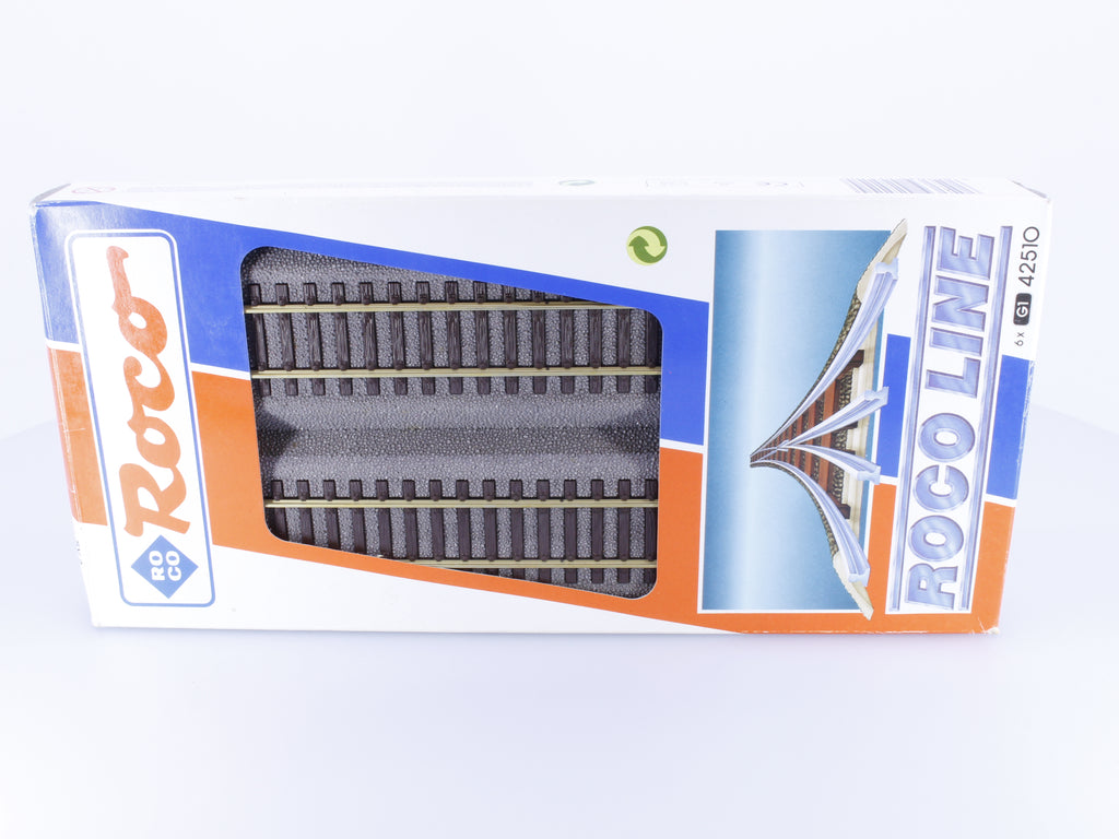 Roco 42510 HO G1 Straight Track 6 Pieces (#1)