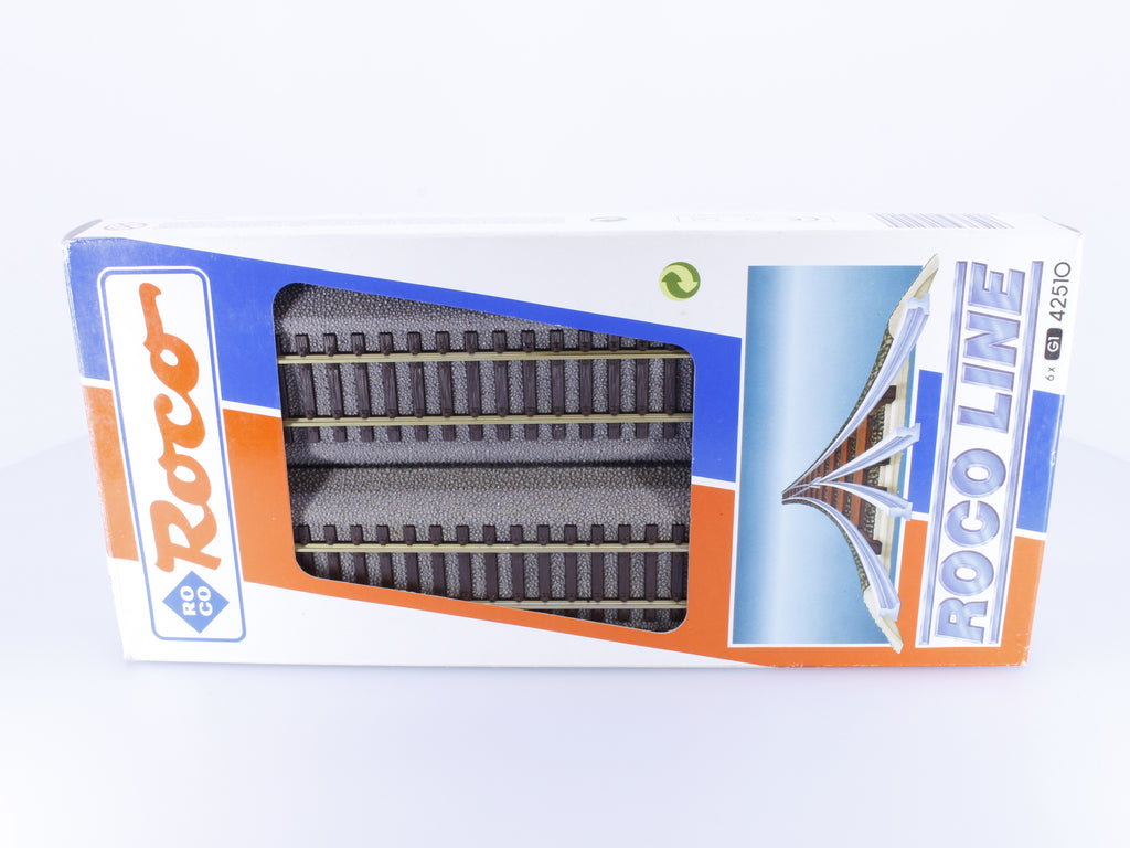 Roco 42510 HO G1 Straight Track 6 Pieces (#3)