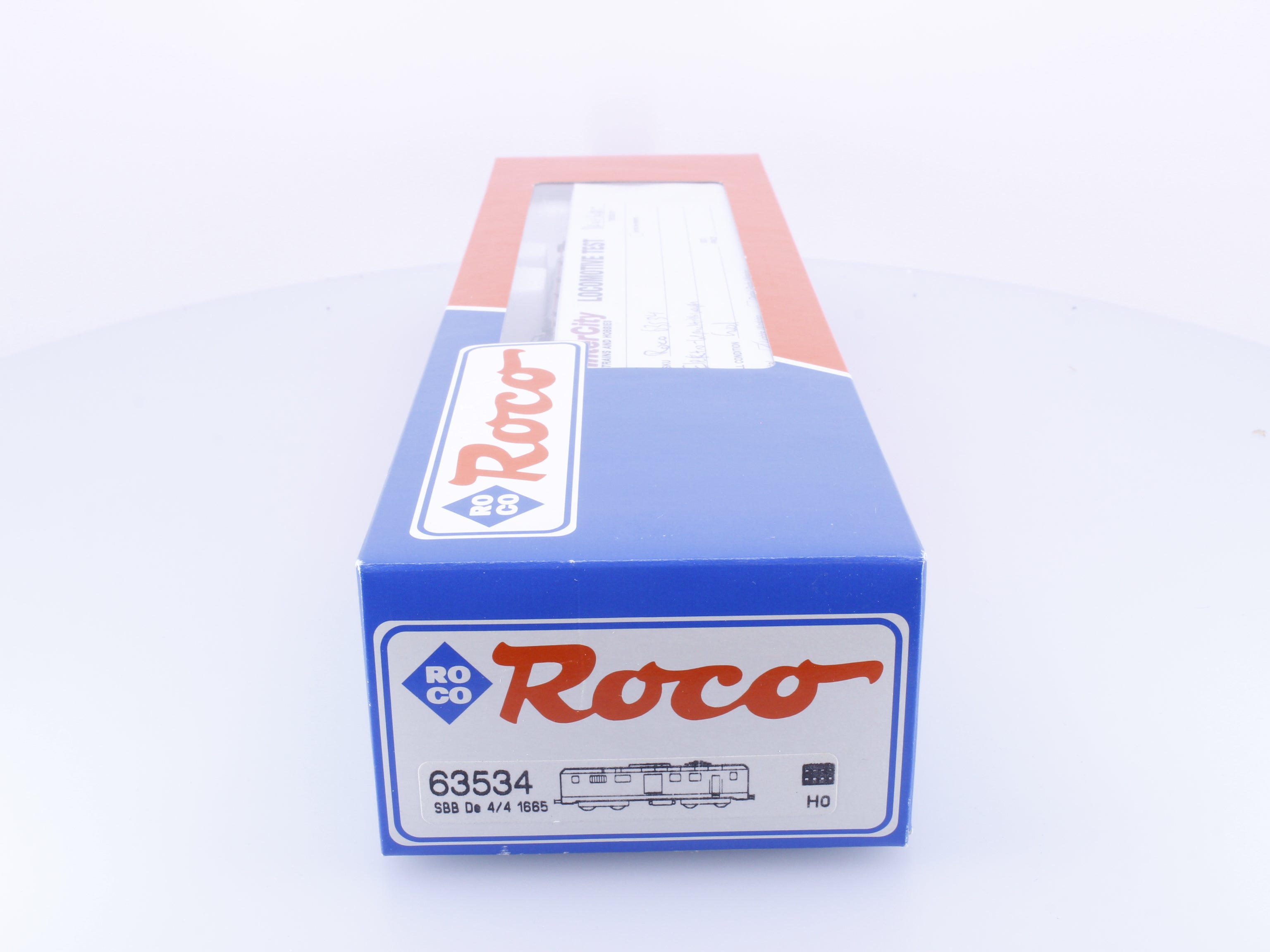 Roco 63534 HO SBB-CFF-FFS DE 4/4 Elektro-Gepacktriebwagen 1665 DCC