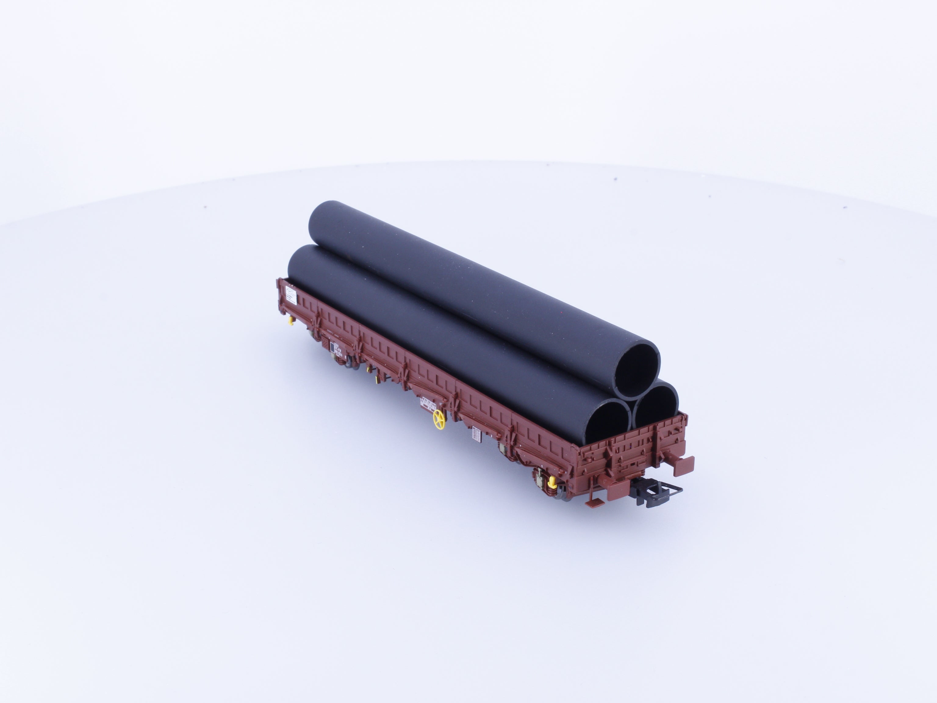 Jouef HJ6093 HO SNCF Wagon Plat Remms avec Chargement Tubes #3 832-6