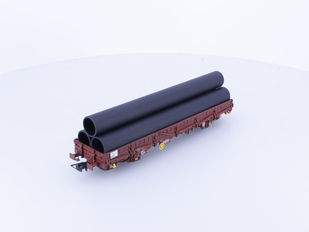 Jouef HJ6093 HO SNCF Wagon Plat Remms avec Chargement Tubes #2 832-6
