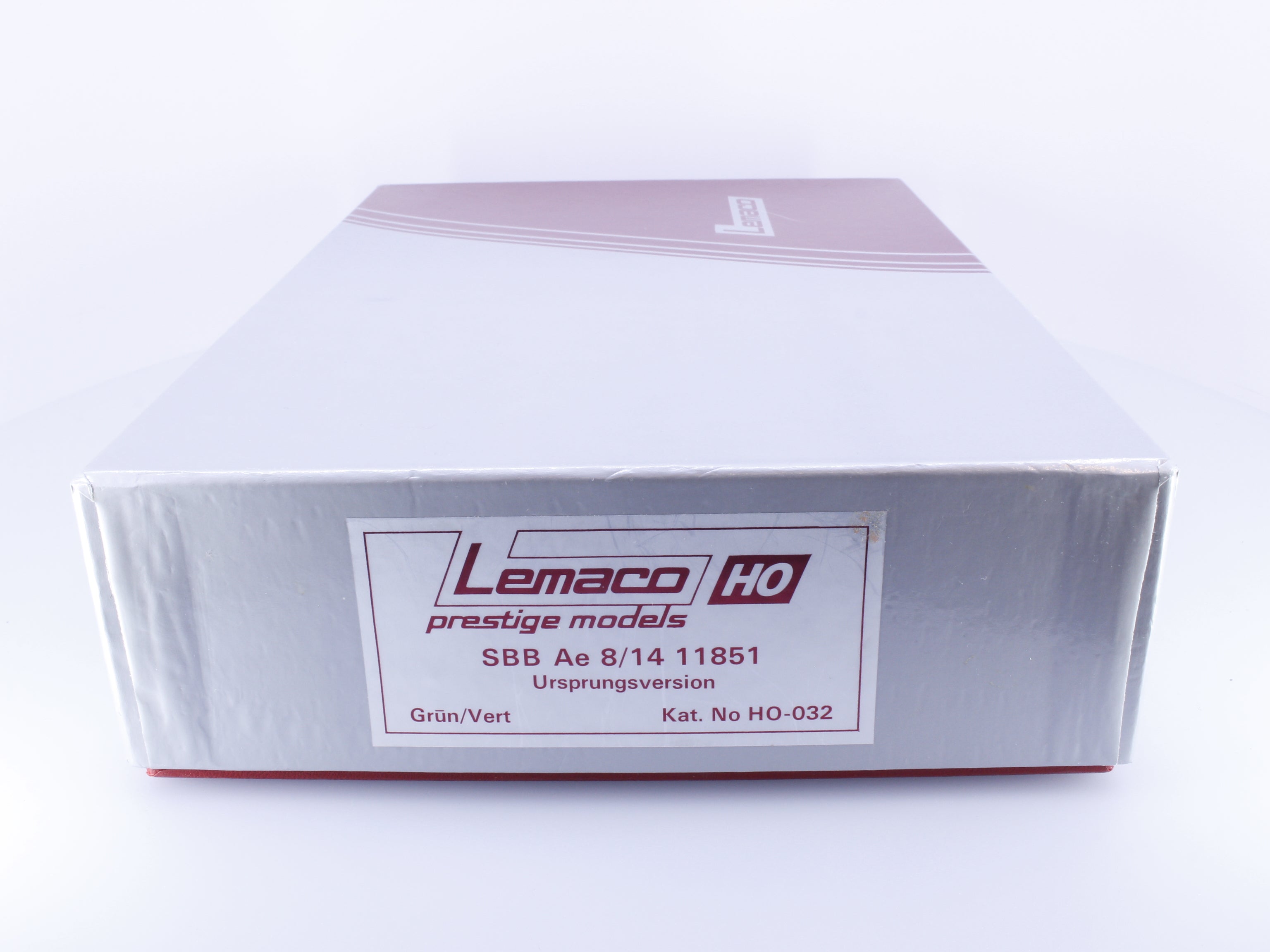 Lemaco HO-032 HO SBB-CFF-FFS Ae 8/14 Gotthard-Dopellokomotive E-Lok 11851 Analog DC