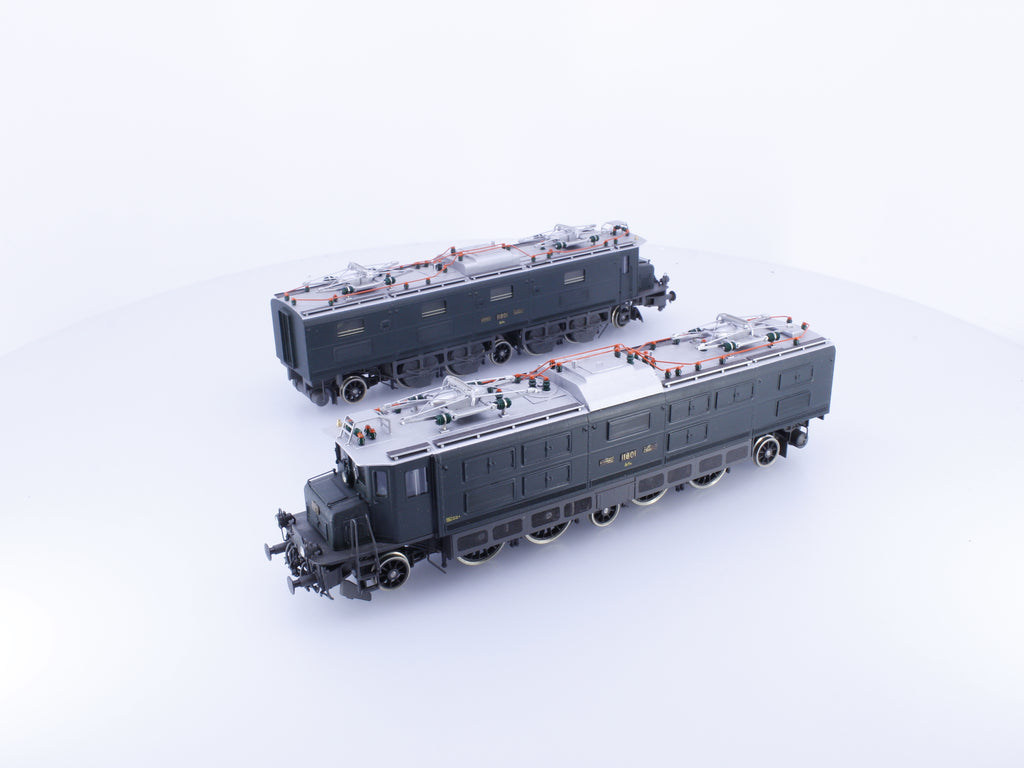 Lemaco HO-023 HO SBB-CFF-FFS Ae 8/14 Gotthard-Dopellokomotive E-Lok 11801 Analog DC