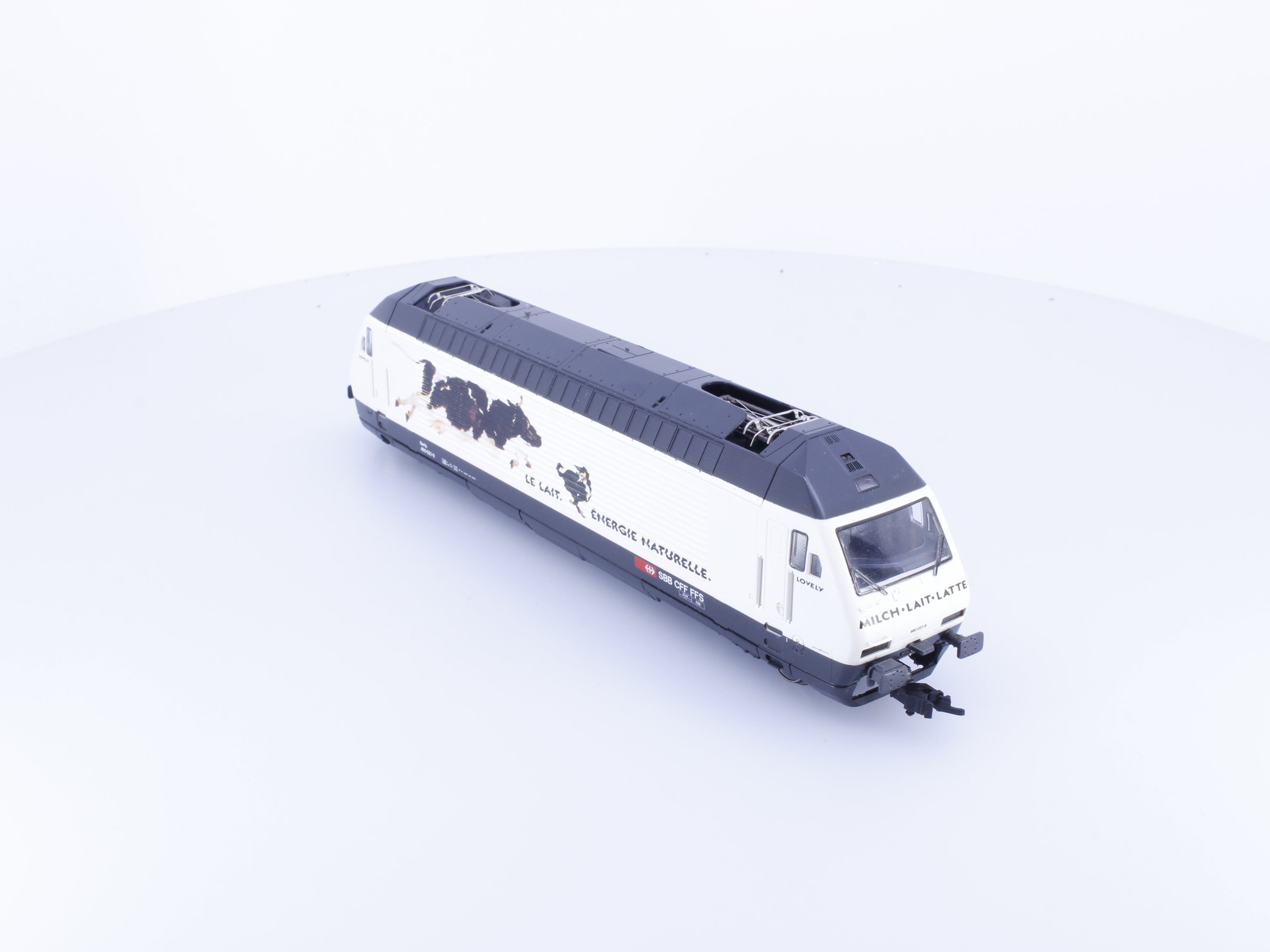 Roco 63515 HO SBB-CFF-FFS Re 4/4 Milch Die Naturliche Energie, Lovely, E-Lok 021-9 DCC