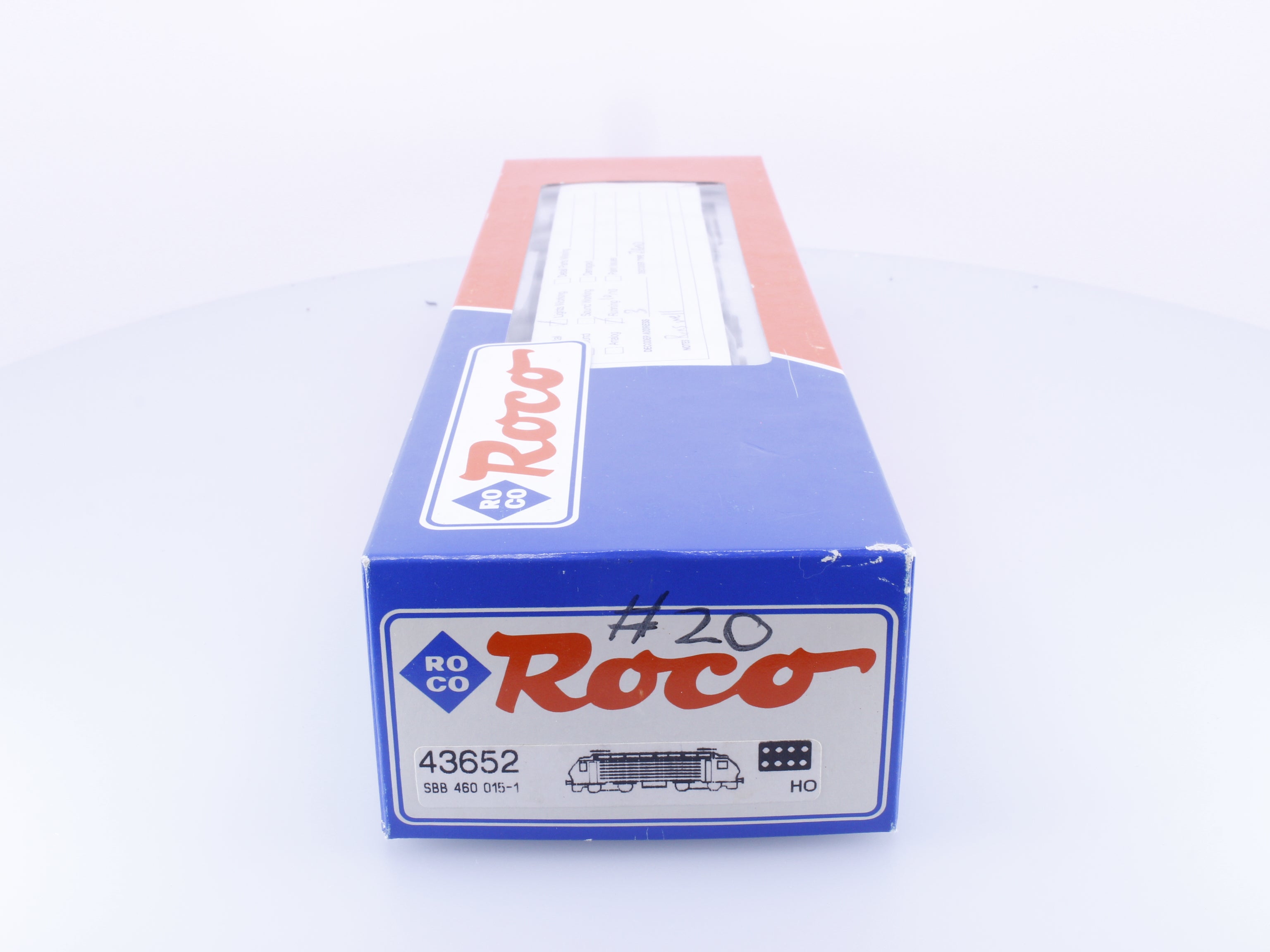 Roco 43652 HO RE 460 AGFA FILM E-Lok SBB-CFF-FFS (Switzerland) 015-1 DCC