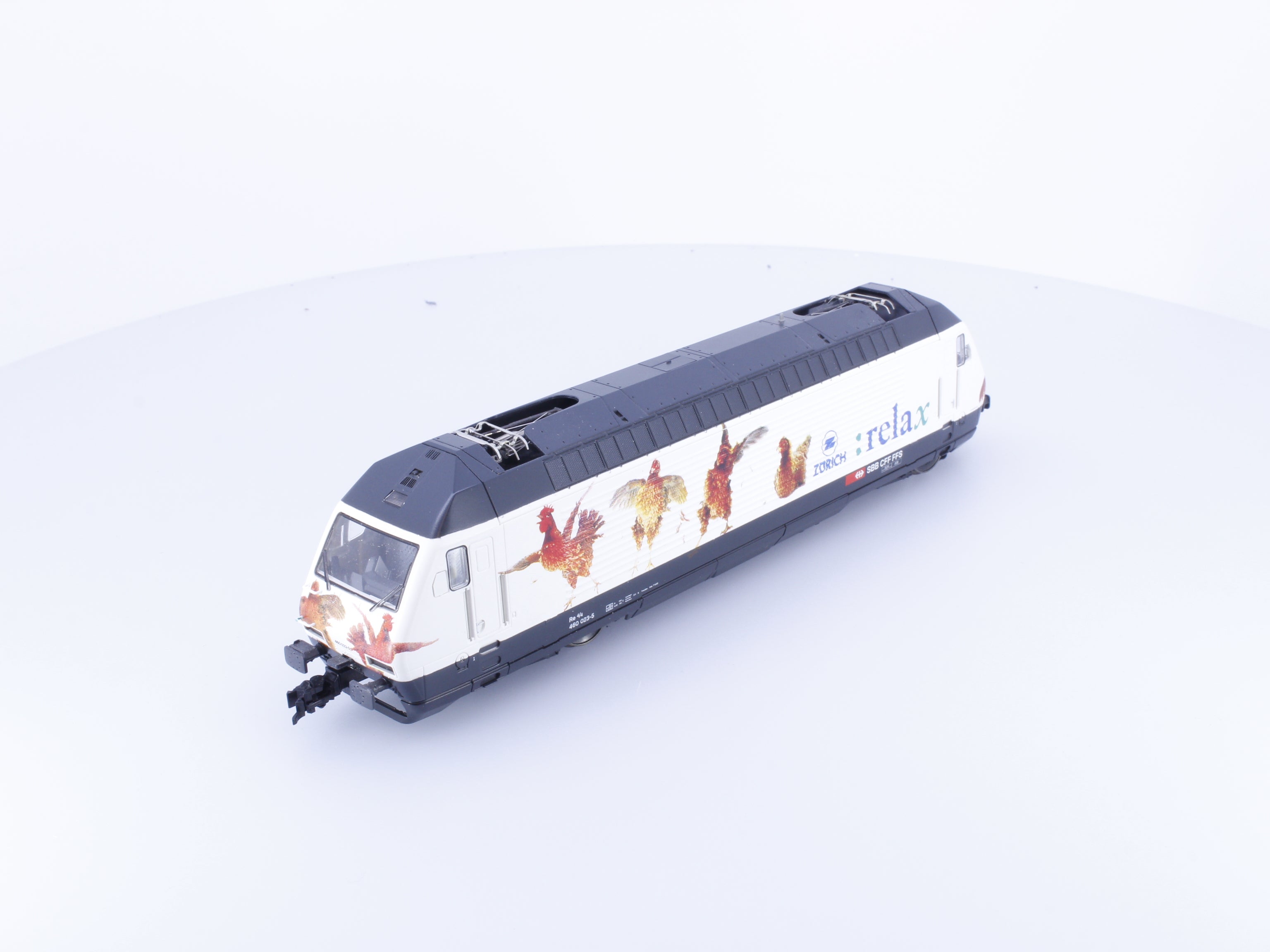 Roco 43757 HO SBB-CFF-FFS RE 4/4 Zurich Relax E-Lok 023-5 DCC