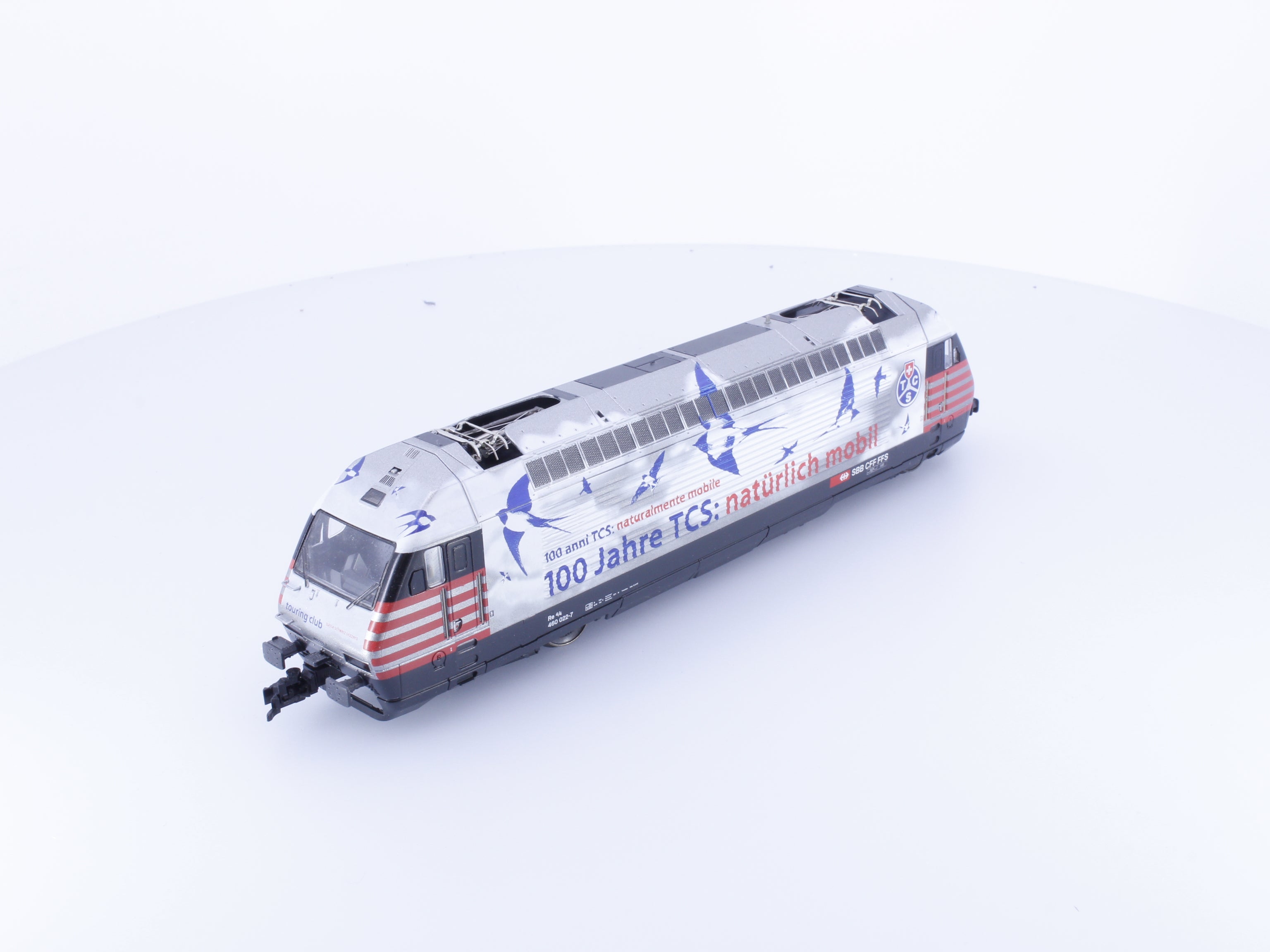 Roco 43754 HO SBB-CFF-FFS RE 460 100 Jahre TCS Naturlich Mobil E-Lok 022-7 DCC