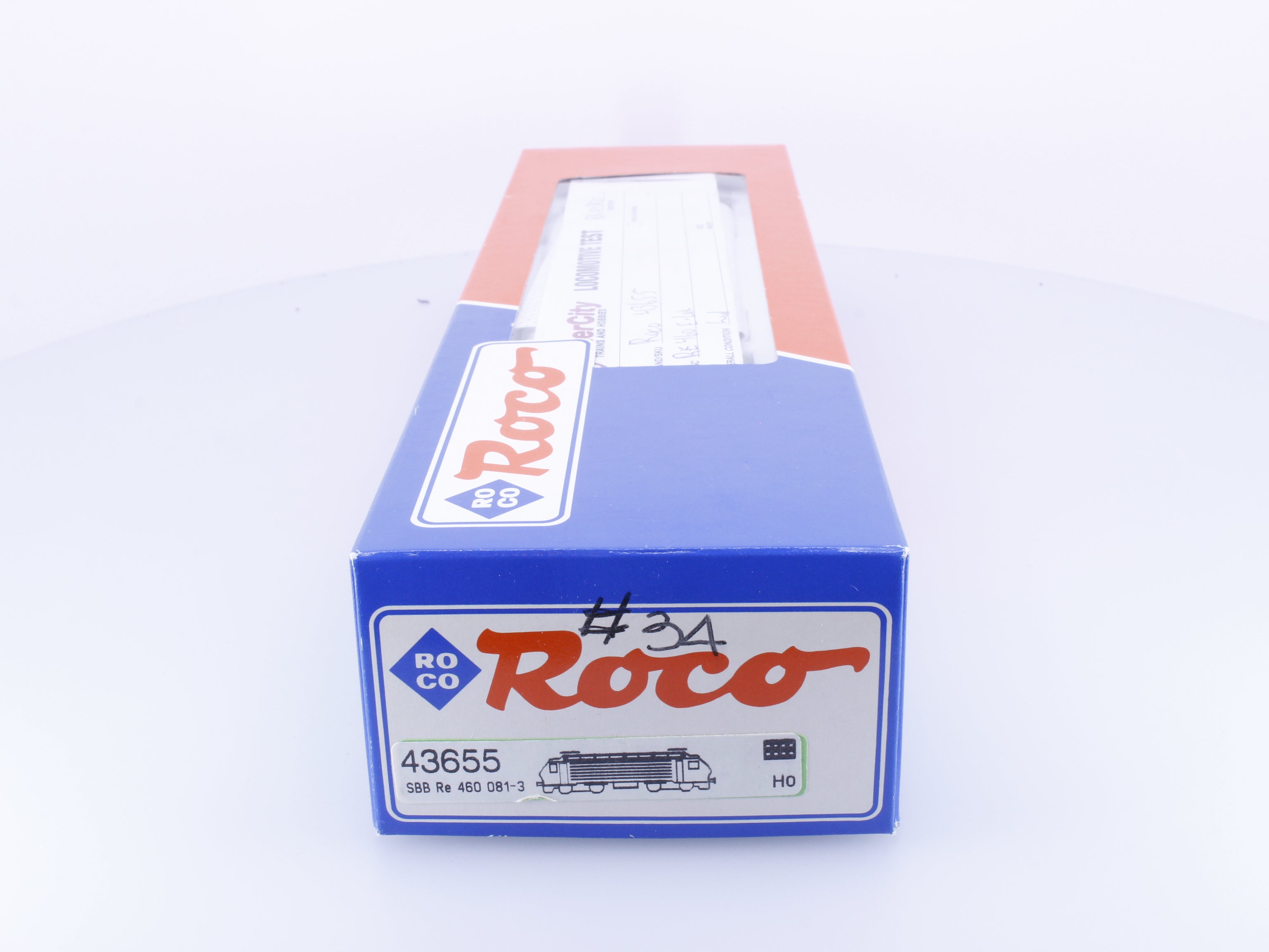 Roco 43655 HO SBB-CFF-FFS RE 460 E-Lok #1 081-3 DCC