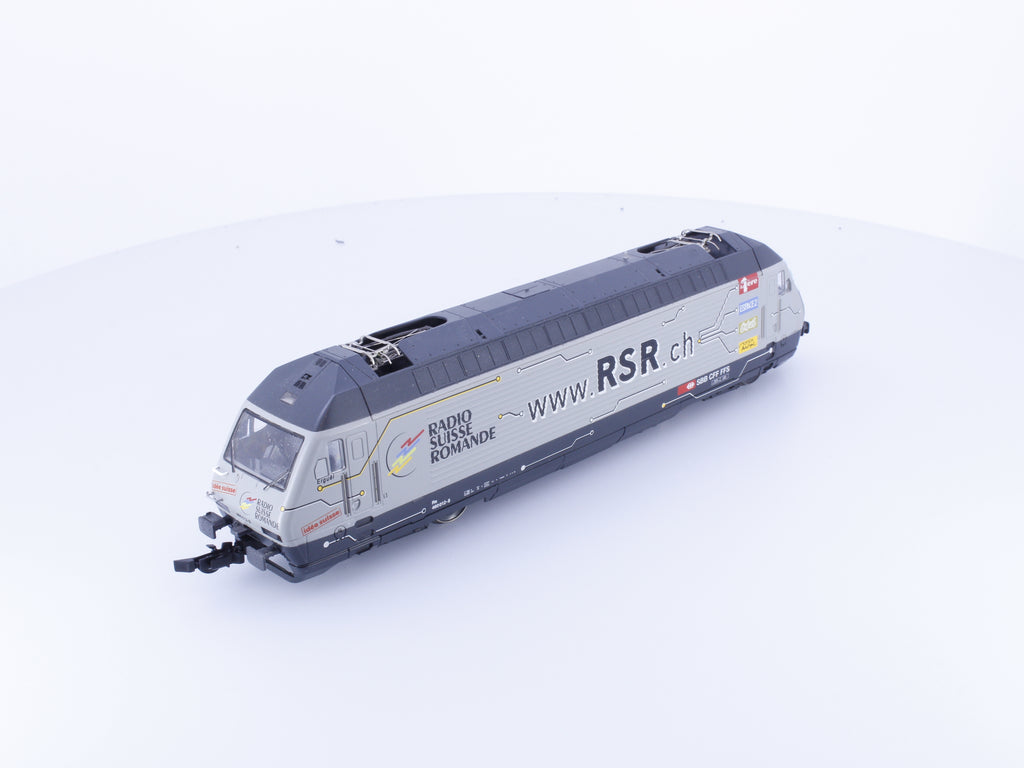 Roco 43655DRS HO SBB-CFF-FFS Re 460 Radio Suisse Romande E-Lok 012-8 DCC