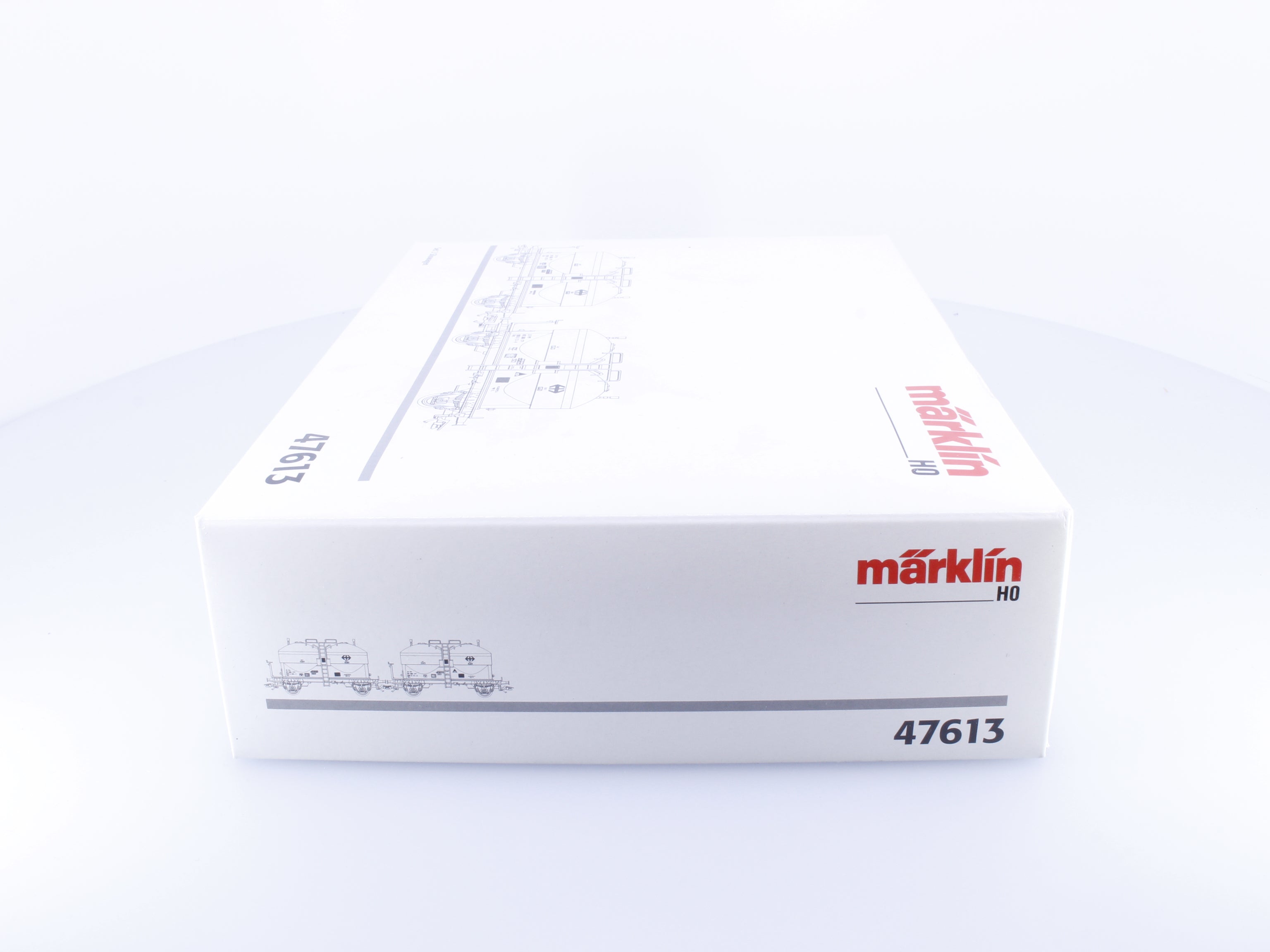 Marklin 47613 HO SBB-CFF-FFS Set 2 Silowagen 2-Bay 113-8