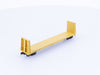 Micro Trains 54130 N 61'8" Bulkhead Flatcar Indiana Harbor Belt (IHB) 17021