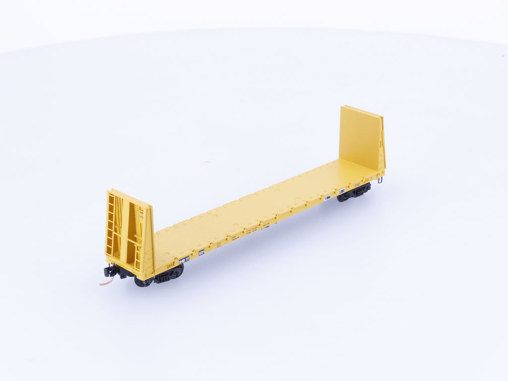 Micro Trains 54130 N 61'8" Bulkhead Flatcar Indiana Harbor Belt (IHB) 17021