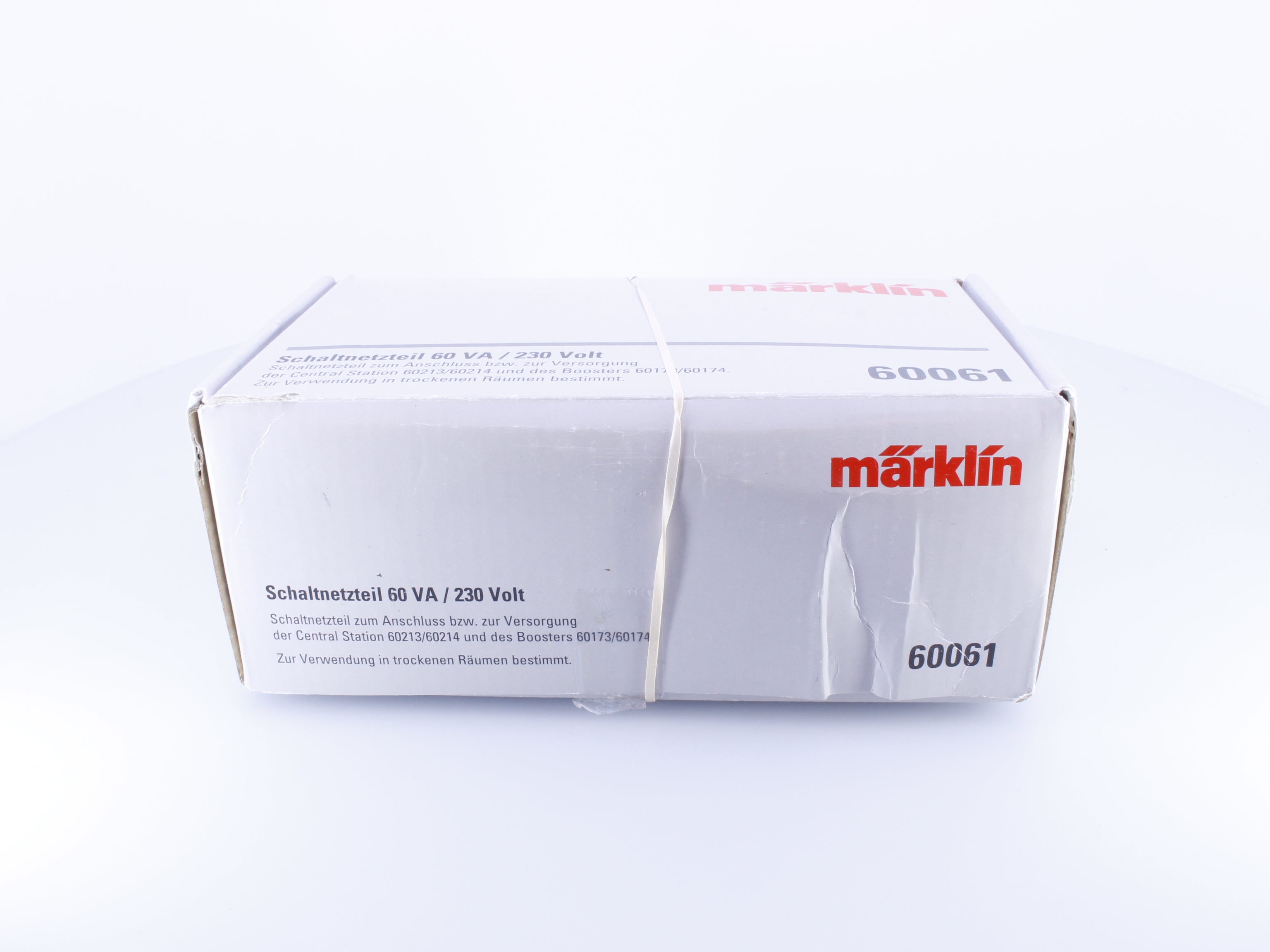 Marklin 60061 HO 220V 60W Power Transformer w/ European Plug (#1)