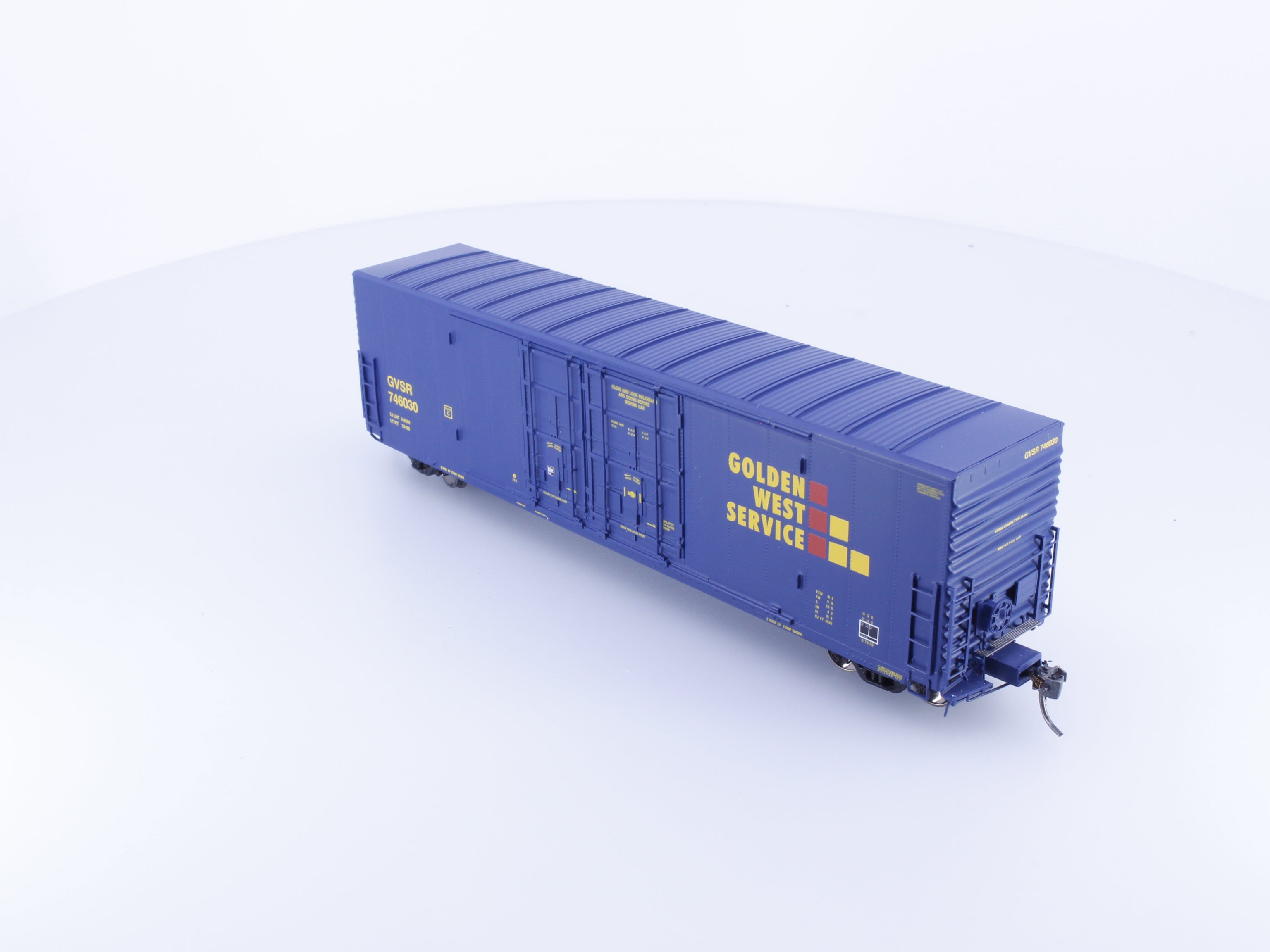 Athearn ATHG4369 HO Genesis 50' PC&F Double Plug Door Boxcar Golden West Service GVSR 746030