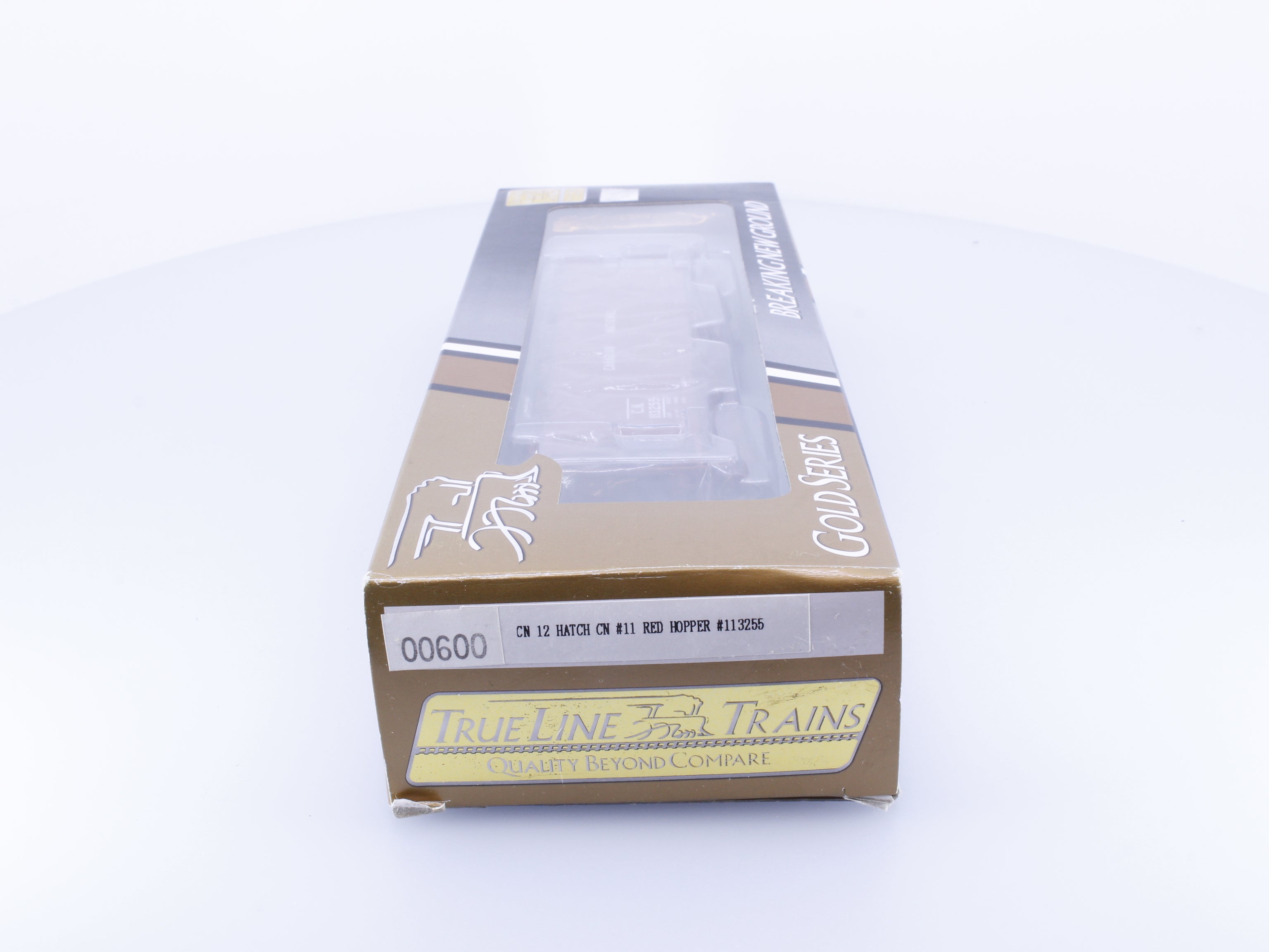 Trueline Trains 113255 HO 12 Hatch Covered Red Hopper Canadian National (CN) 113255