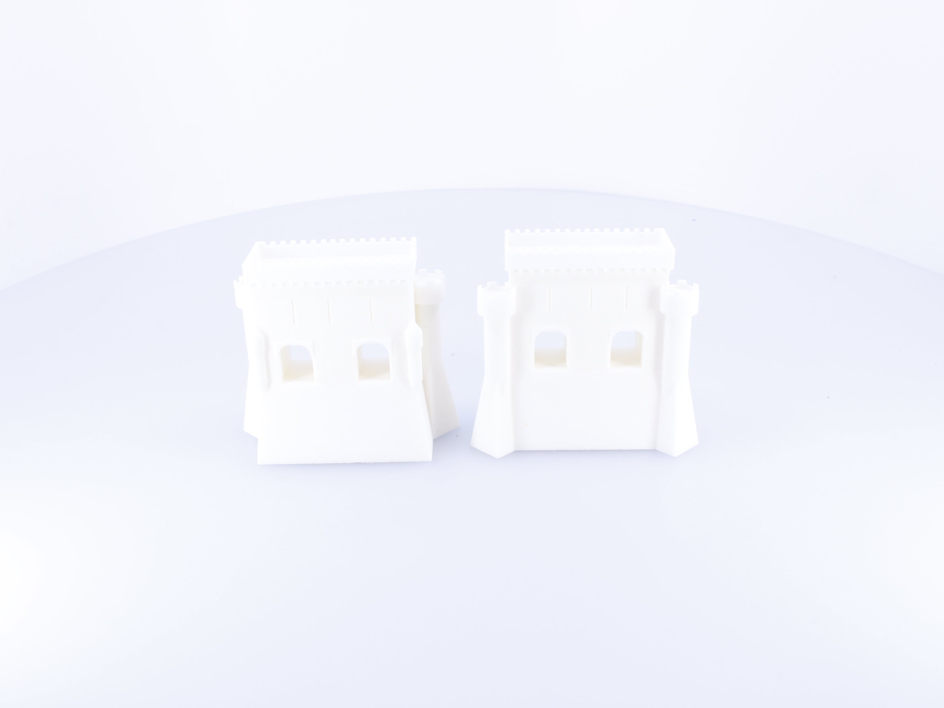 Castle T 1 Pair of 3D Printed Castle Towers