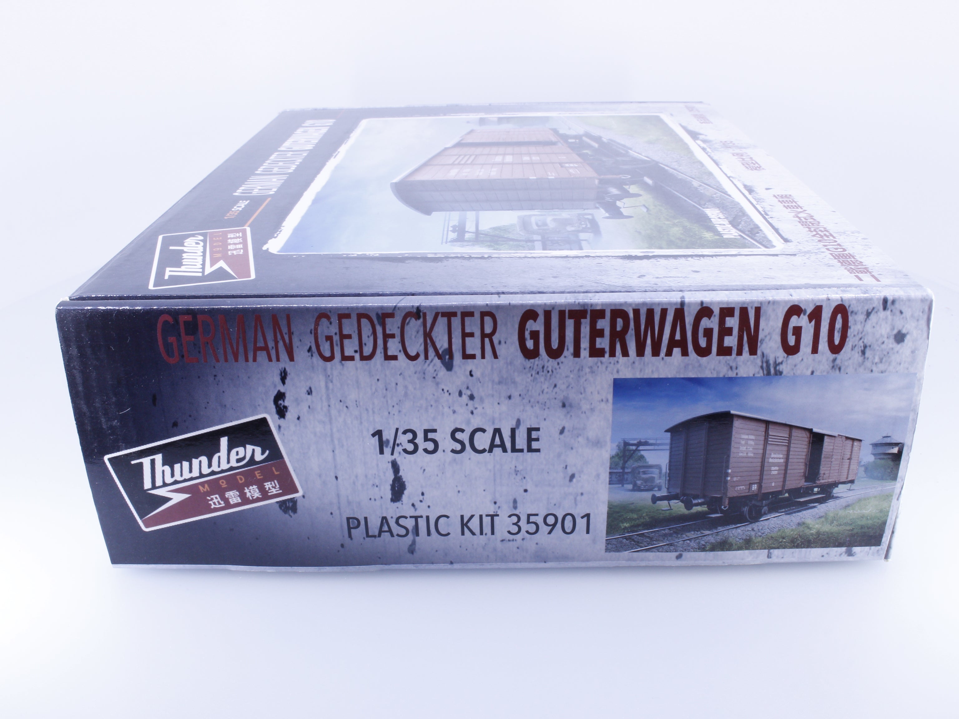 Thunder Model 35901 1/35 Scale German Gedeckter Guterwagen G10 Kit DR (Germany)