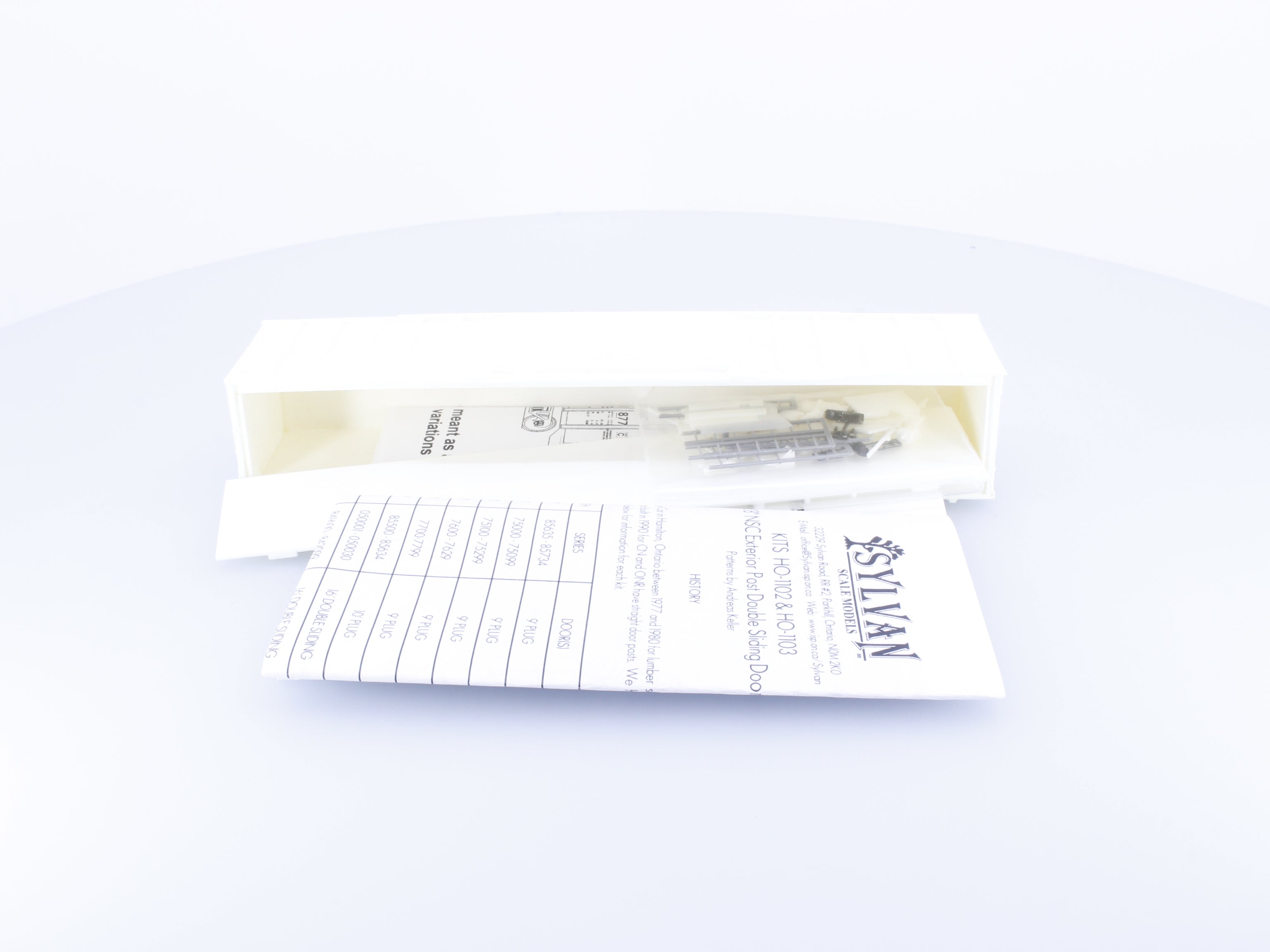 Sylvan Scale Models 1103 HO 52'8" Newsprint Boxcar BC Rail (BCOL)