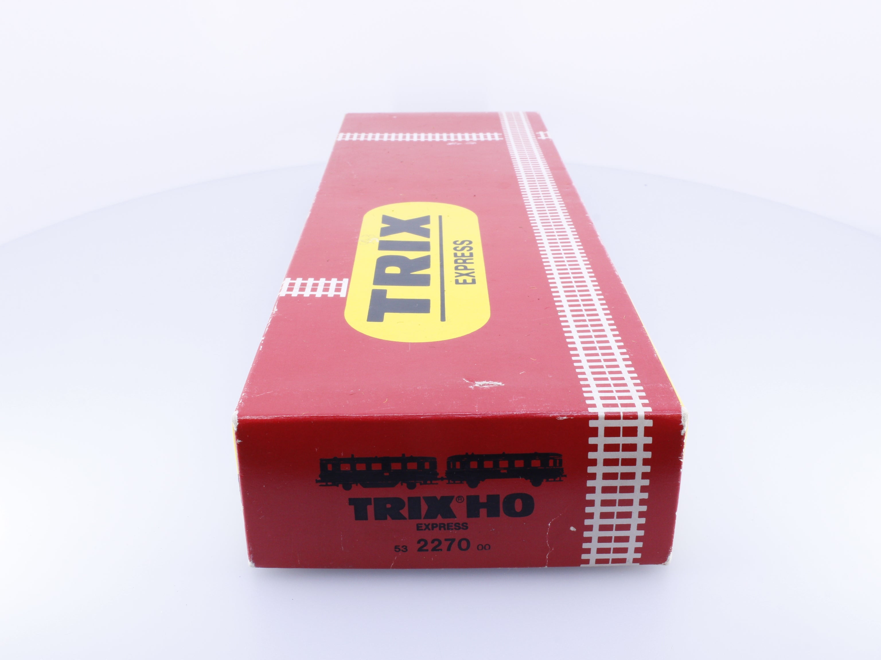 Trix 53227000 HO DB 3 Rail DC Rail Bus and Trailing Car Analog DC